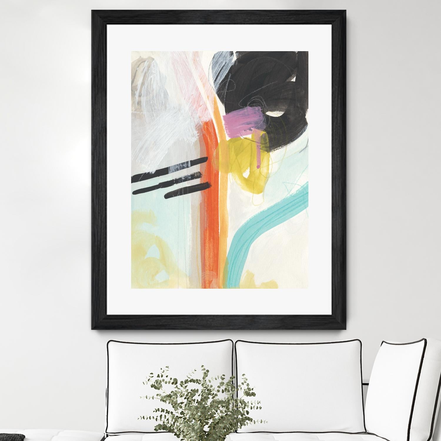 Rhythm Variations I by June Erica Vess on GIANT ART - abstract