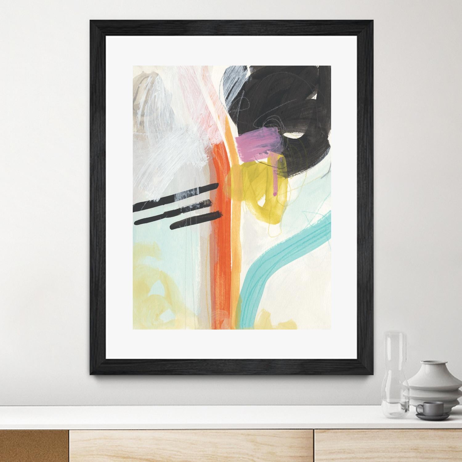 Rhythm Variations I by June Erica Vess on GIANT ART - abstract