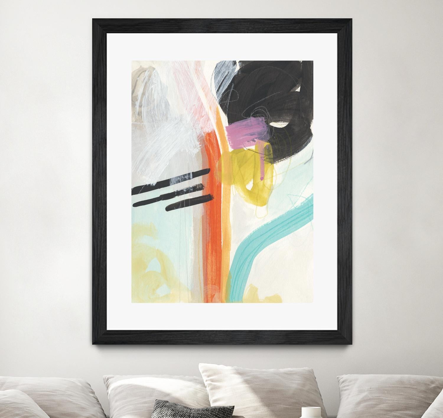 Rhythm Variations I by June Erica Vess on GIANT ART - abstract