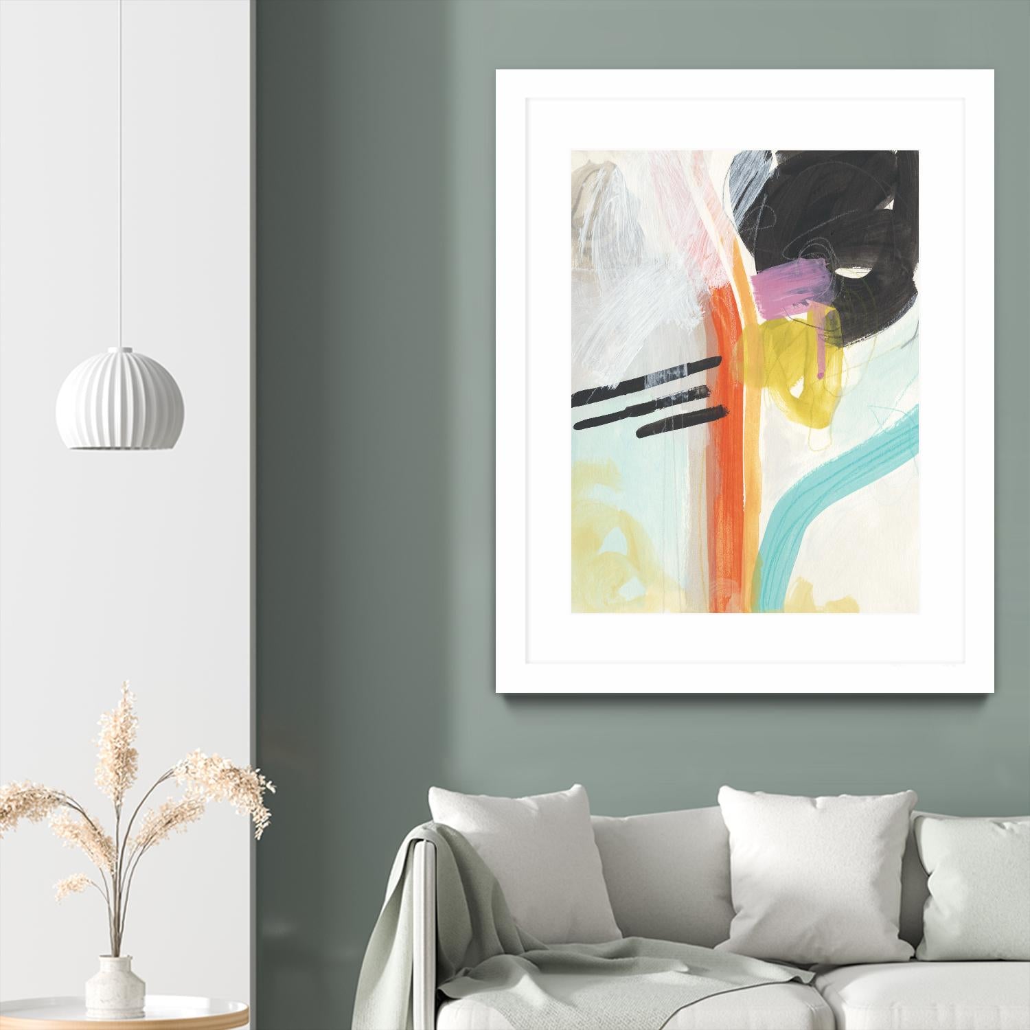 Rhythm Variations I by June Erica Vess on GIANT ART - abstract