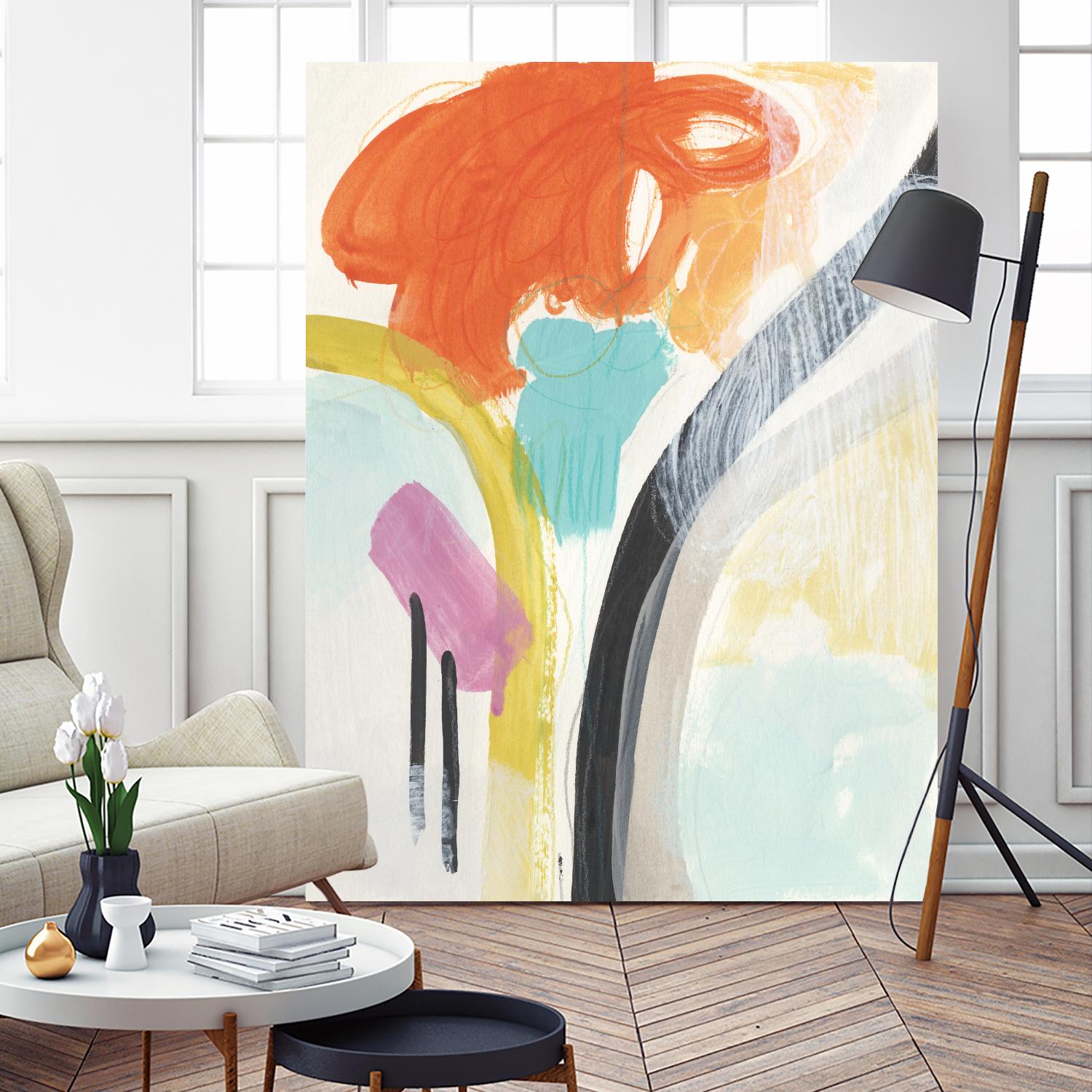 Rhythm Variations II by June Erica Vess on GIANT ART - abstract