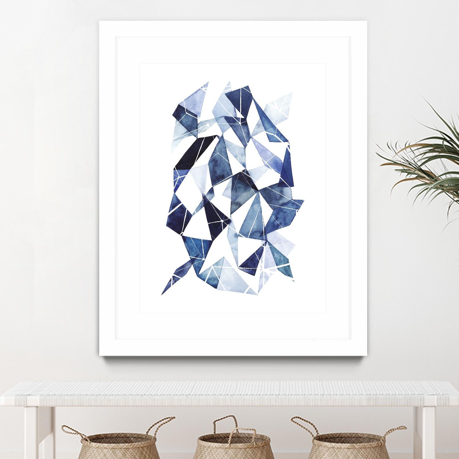 Chrysalis II by Grace Popp on GIANT ART - blue abstract
