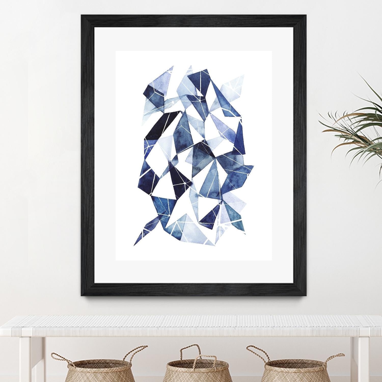 Chrysalis II by Grace Popp on GIANT ART - blue abstract