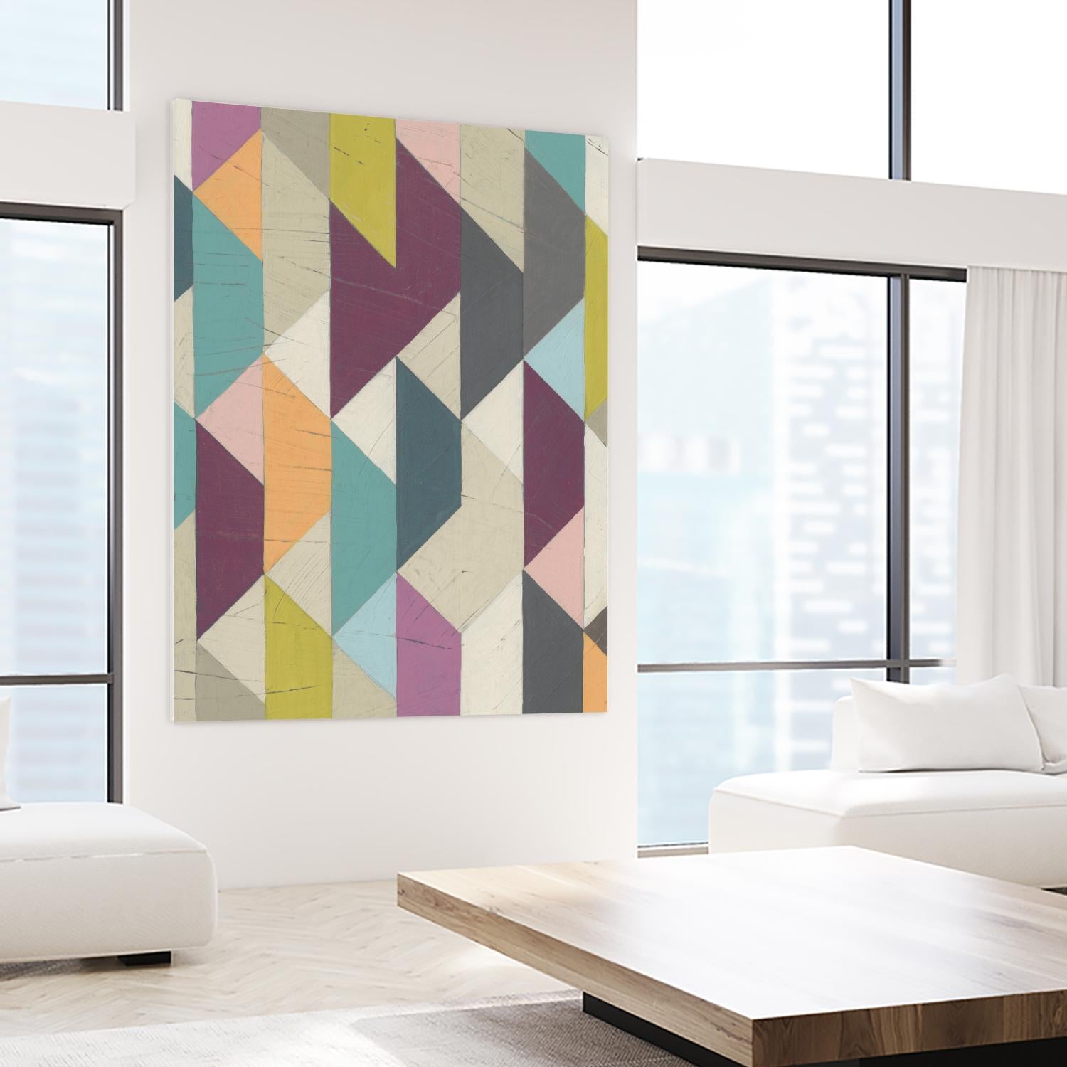 Confetti Prism V by June Erica Vess on GIANT ART - abstract