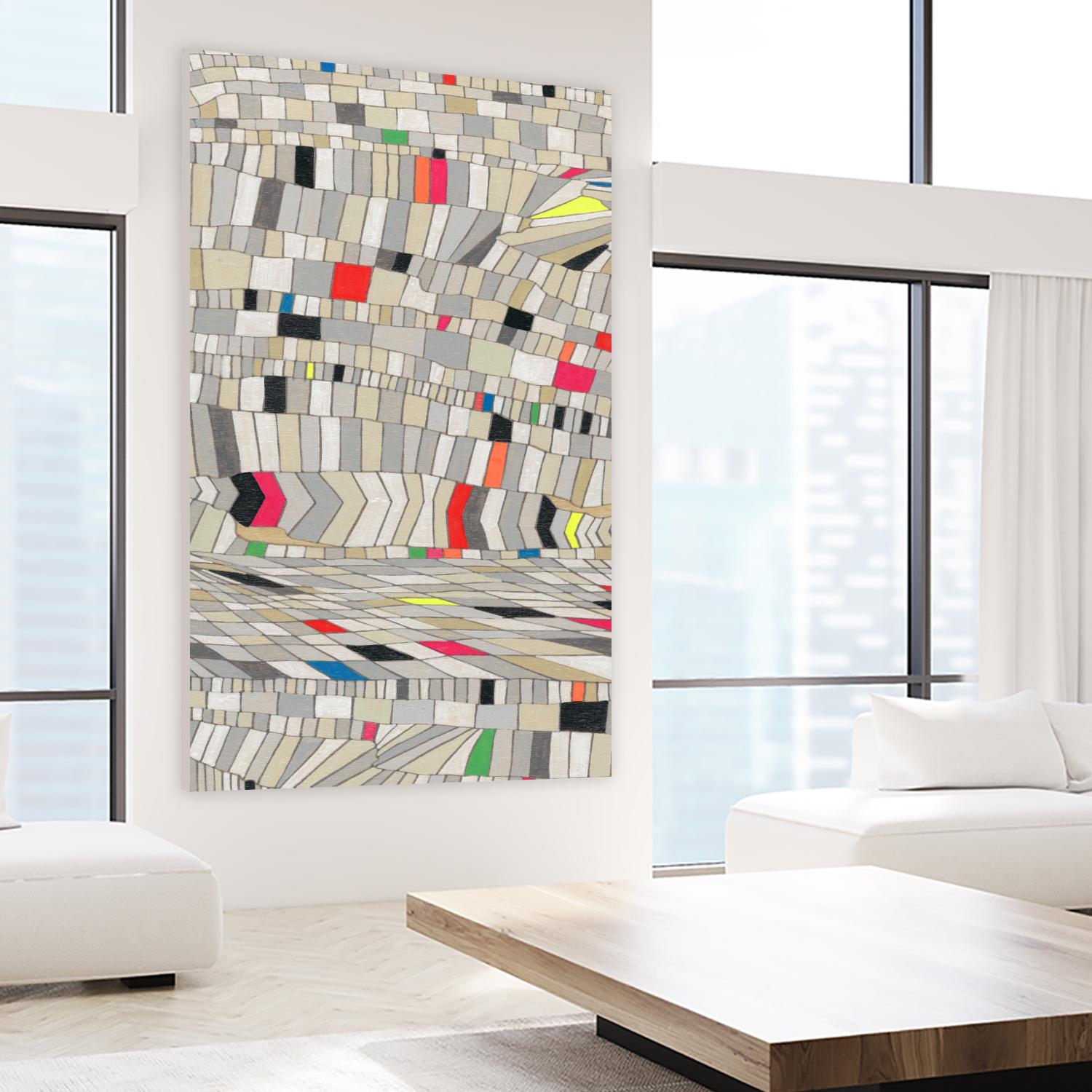 Hifi Grain I by Nikki Galapon on GIANT ART - abstract