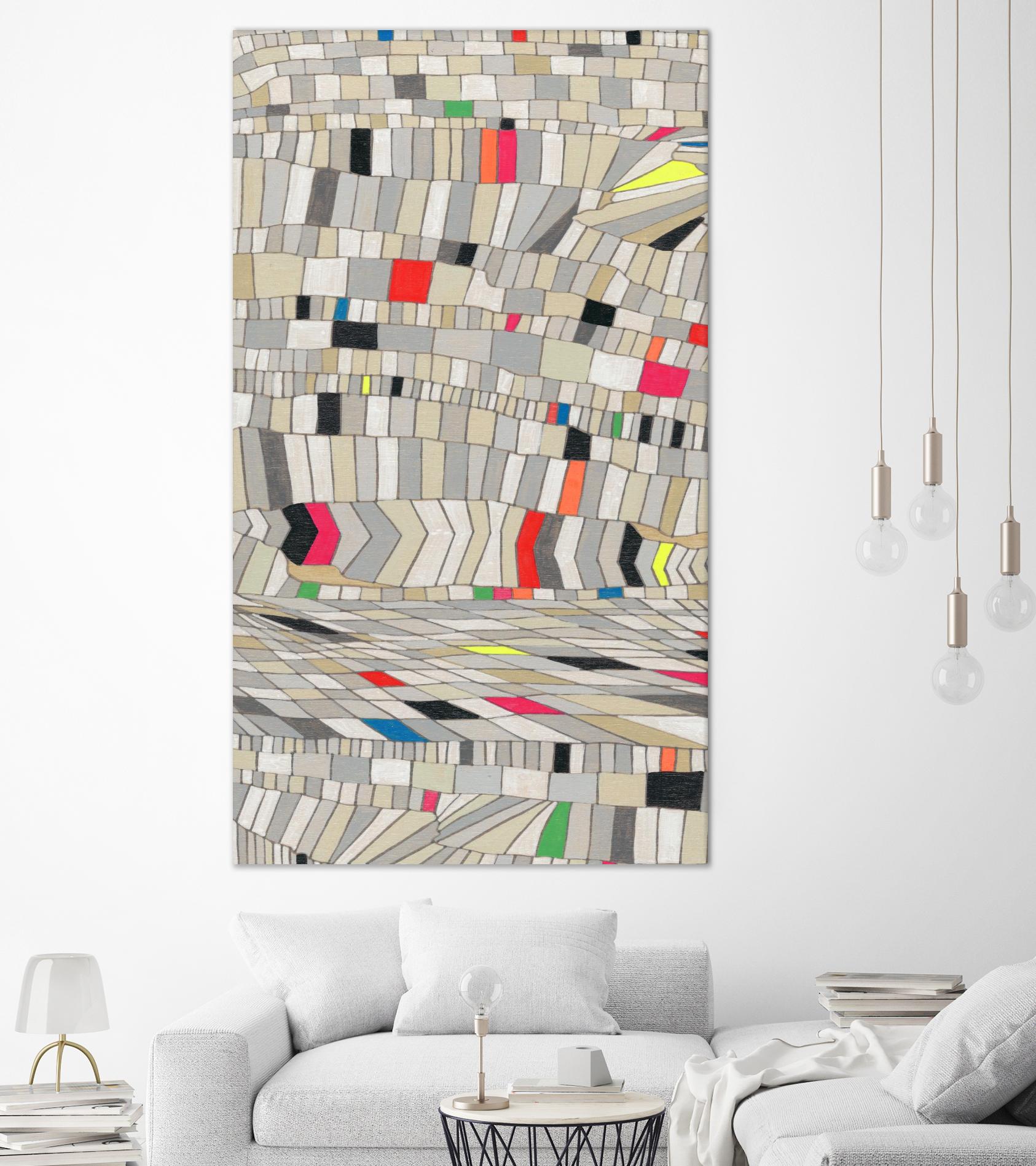 Hifi Grain I by Nikki Galapon on GIANT ART - abstract