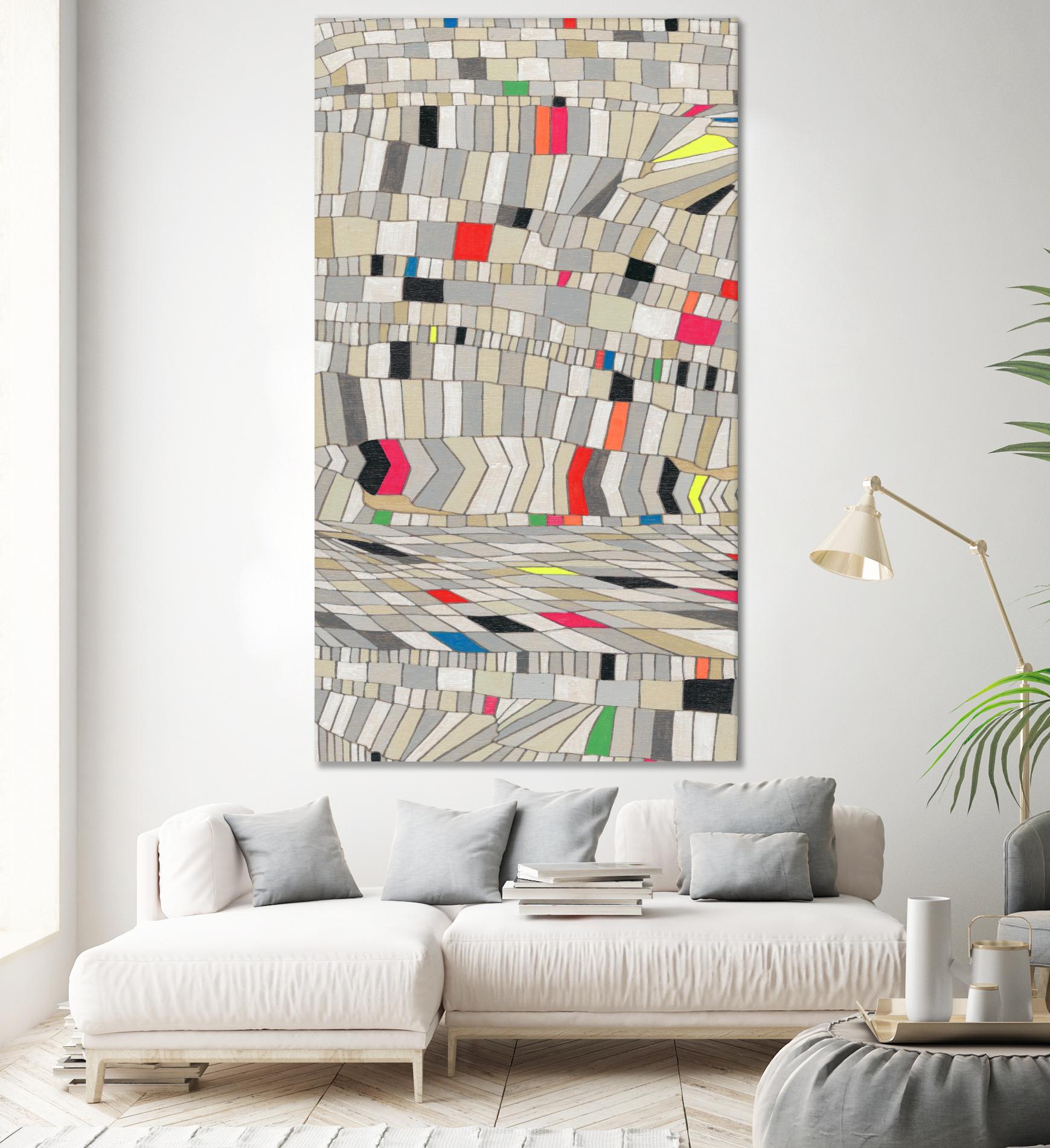 Hifi Grain I by Nikki Galapon on GIANT ART - abstract