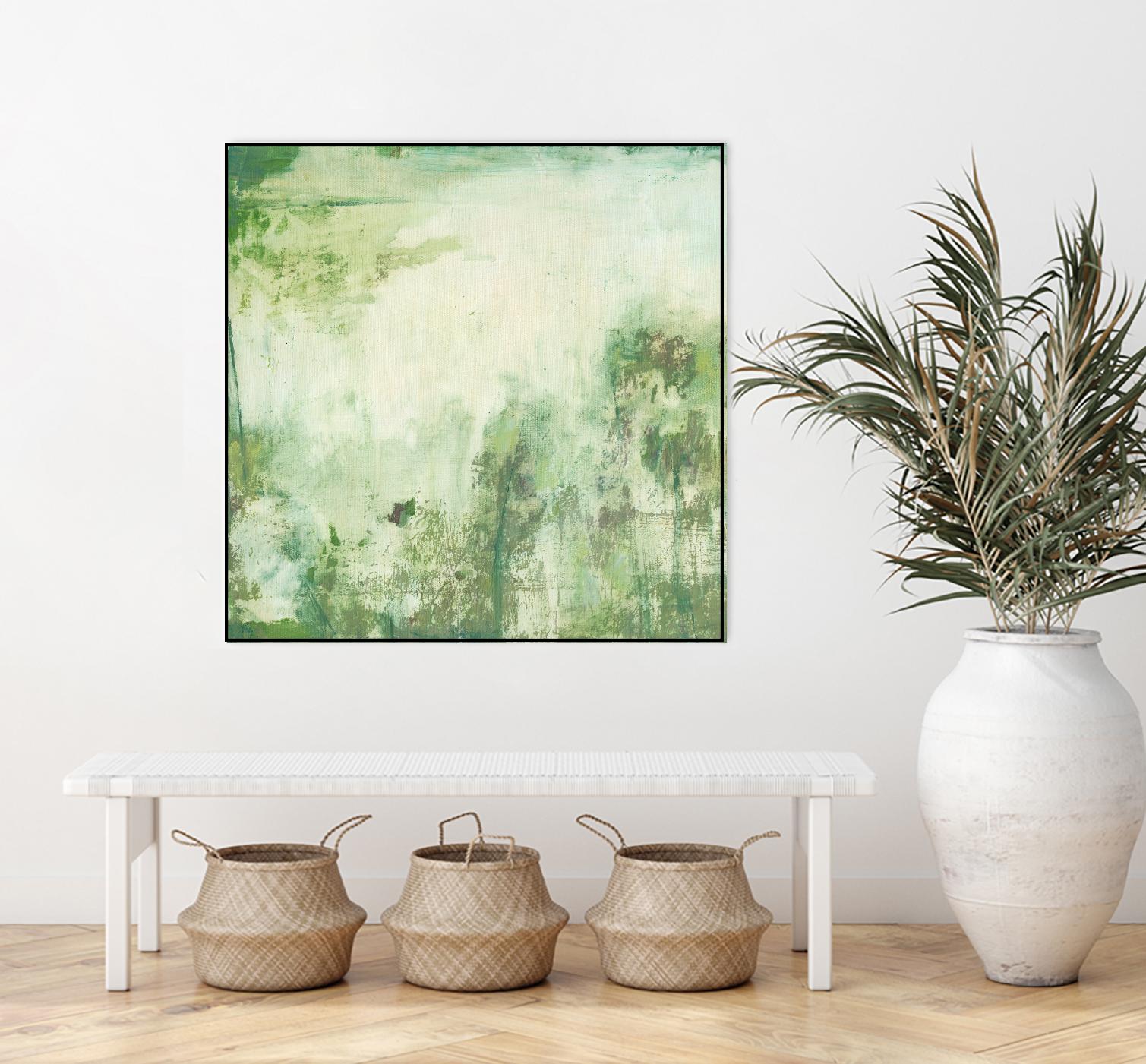 Down by the River I by Jodi Fuchs on GIANT ART - green abstract