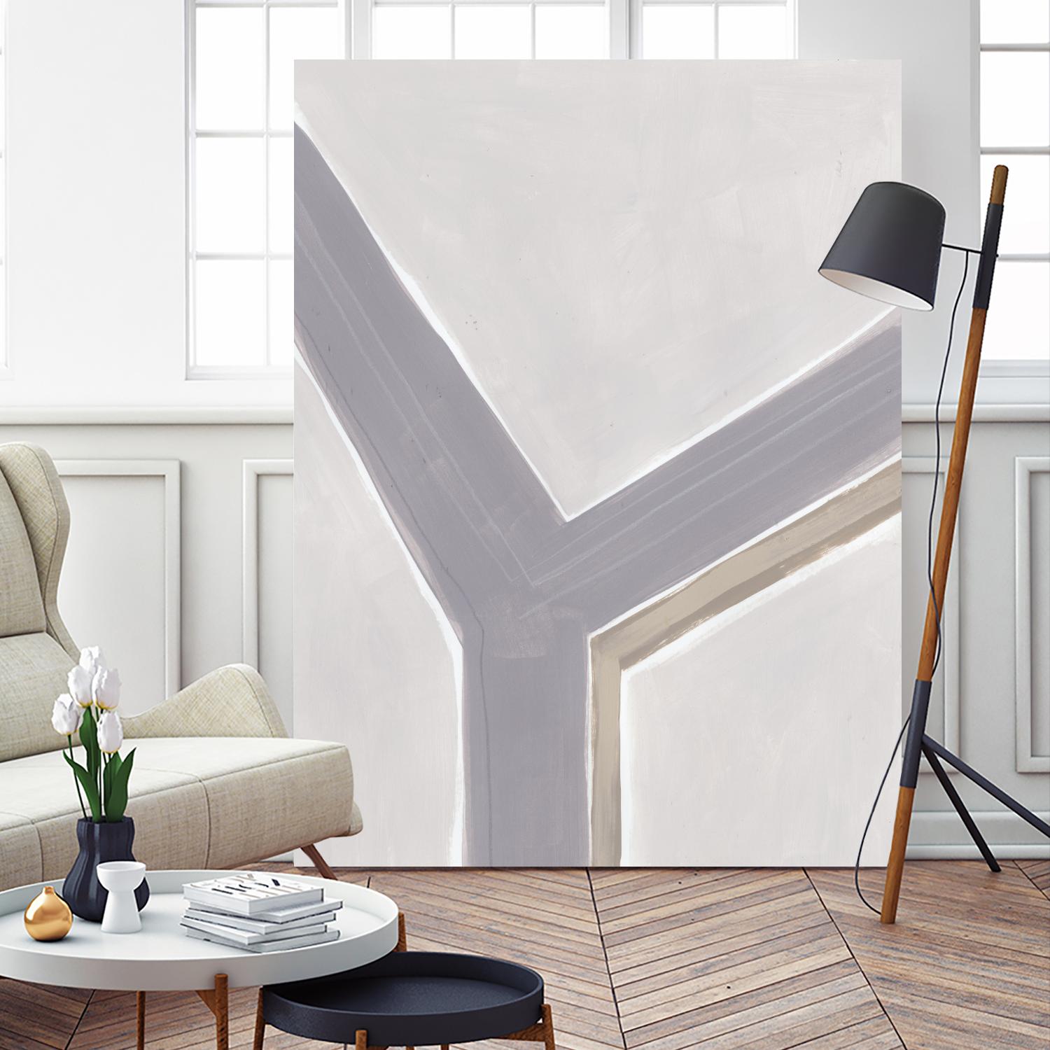 Neutral Impact I by June Erica Vess on GIANT ART - abstract