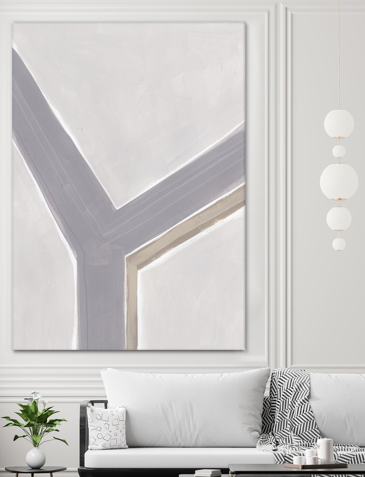 Neutral Impact I by June Erica Vess on GIANT ART - abstract