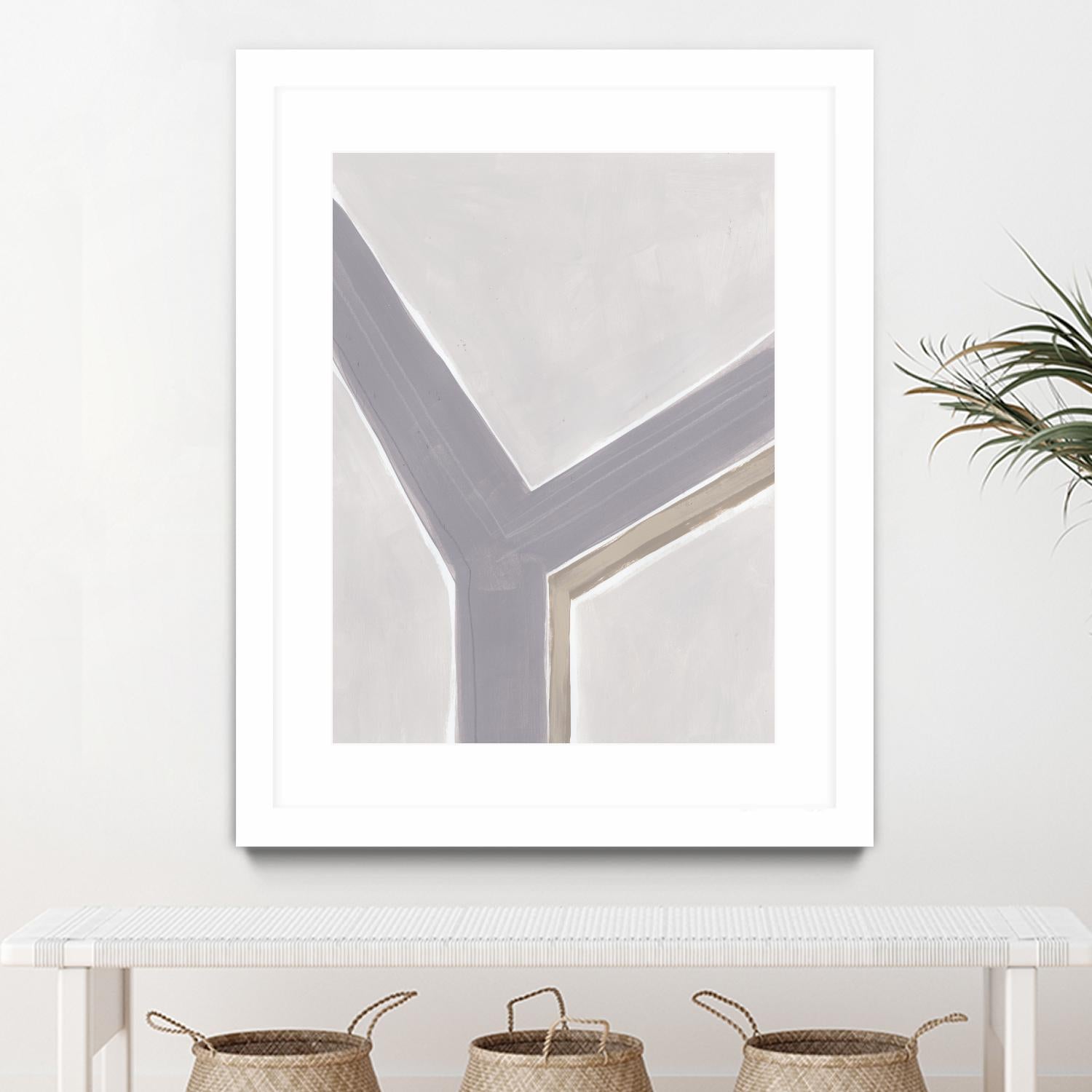 Neutral Impact I by June Erica Vess on GIANT ART - abstract