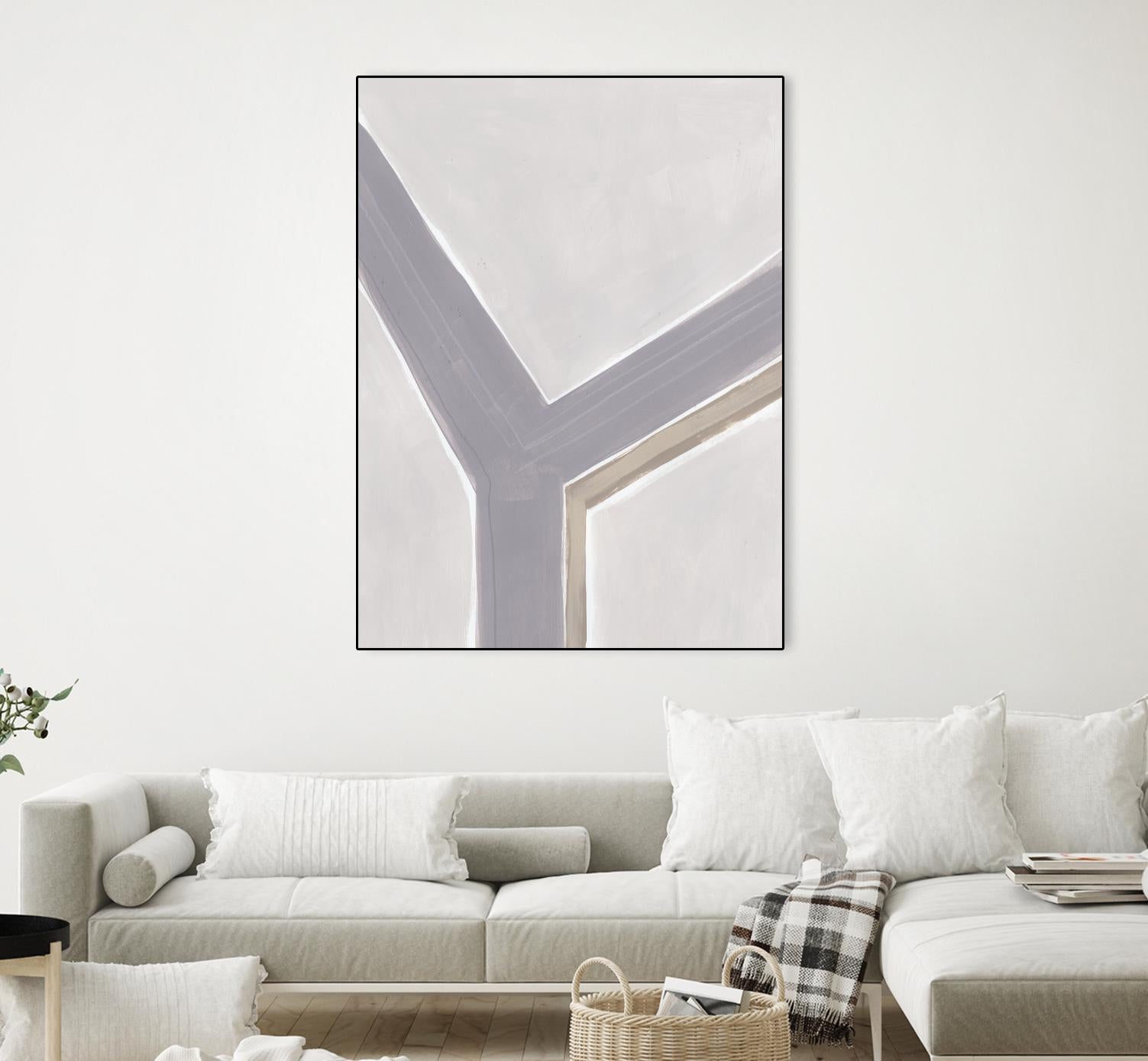 Neutral Impact I by June Erica Vess on GIANT ART - abstract