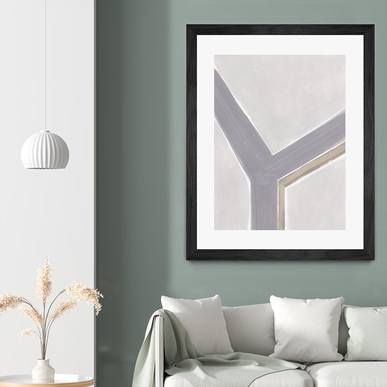 Neutral Impact I by June Erica Vess on GIANT ART - abstract