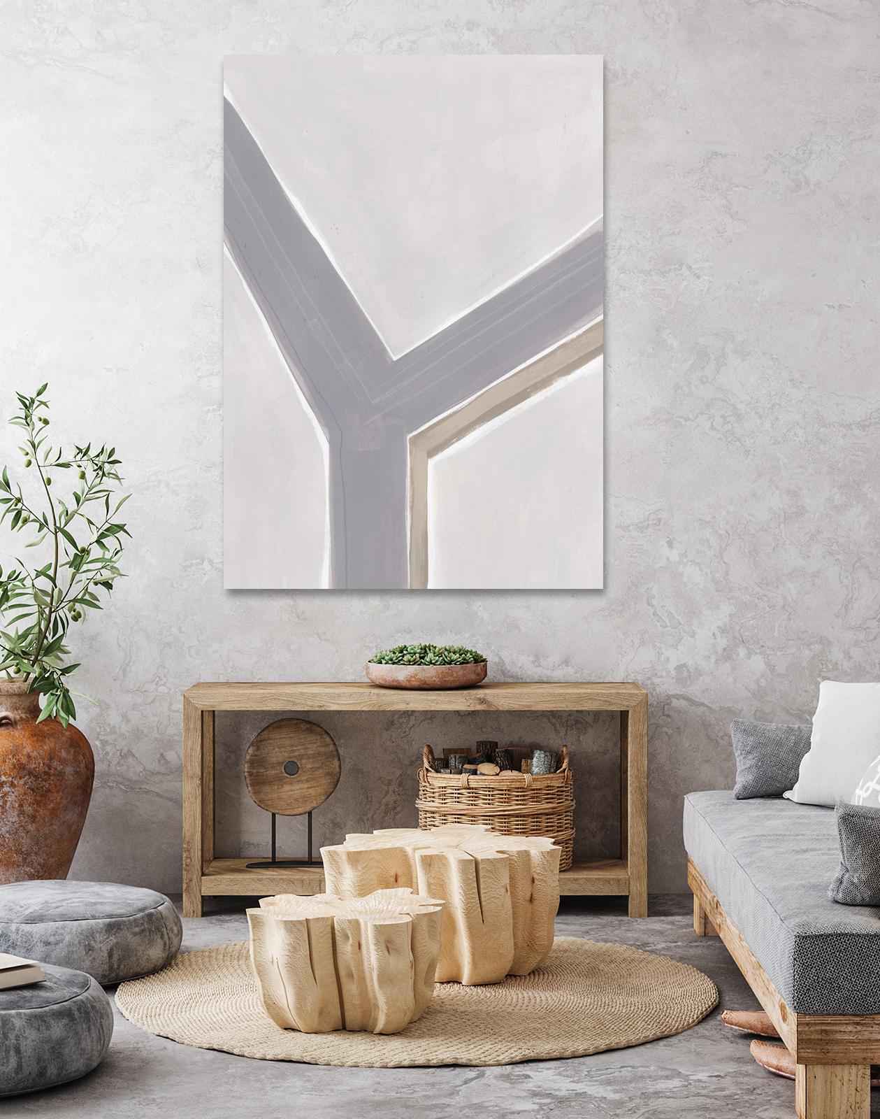 Neutral Impact I by June Erica Vess on GIANT ART - abstract