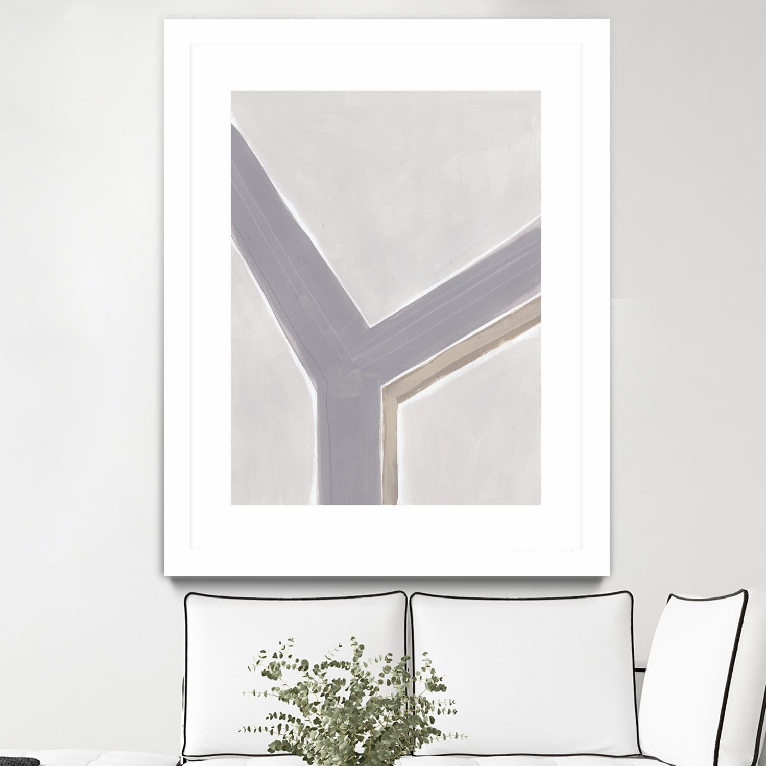 Neutral Impact I by June Erica Vess on GIANT ART - abstract