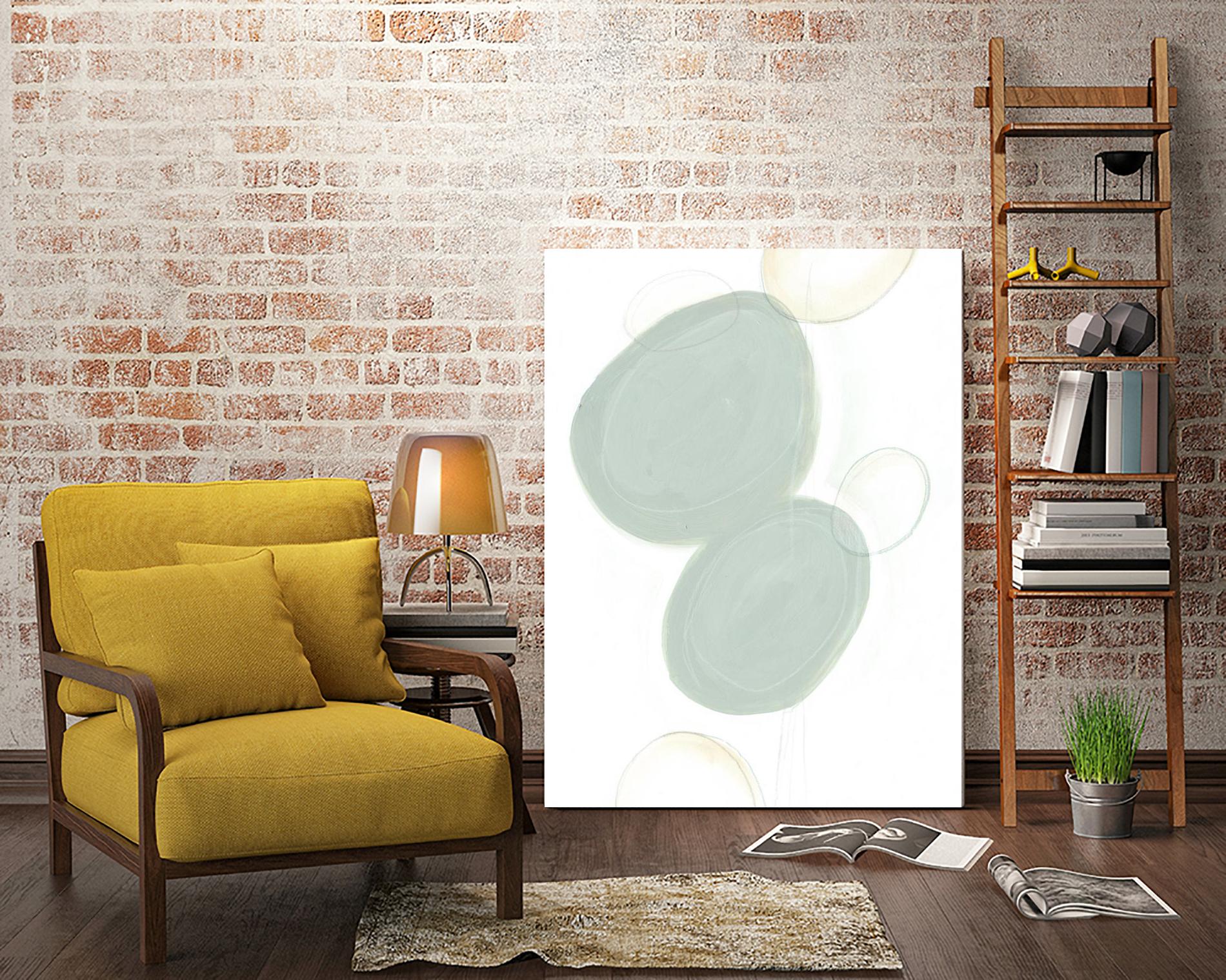 Implied Motif I by June Erica Vess on GIANT ART - green abstract