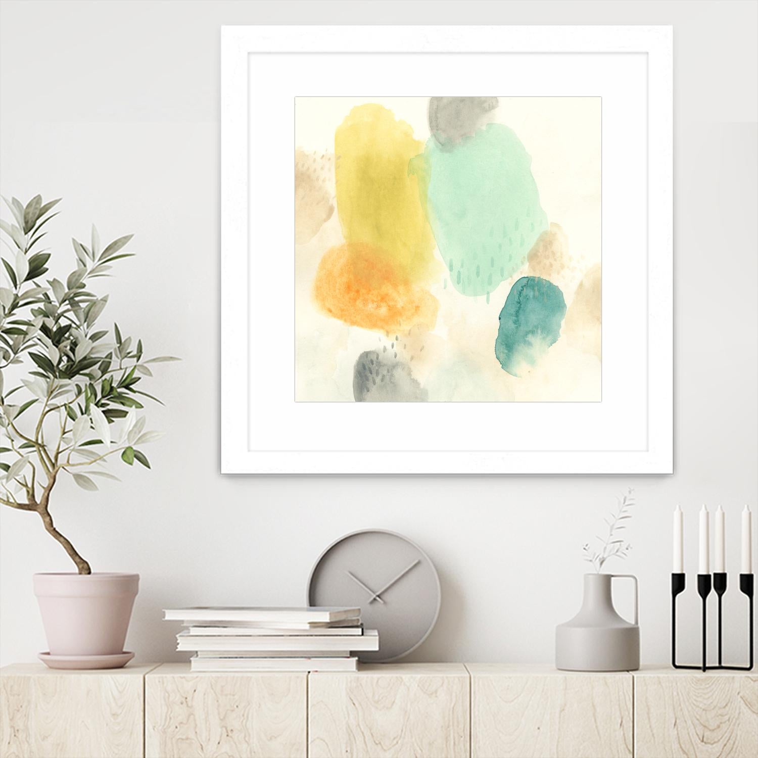 River Stones I by June Erica Vess on GIANT ART - abstract