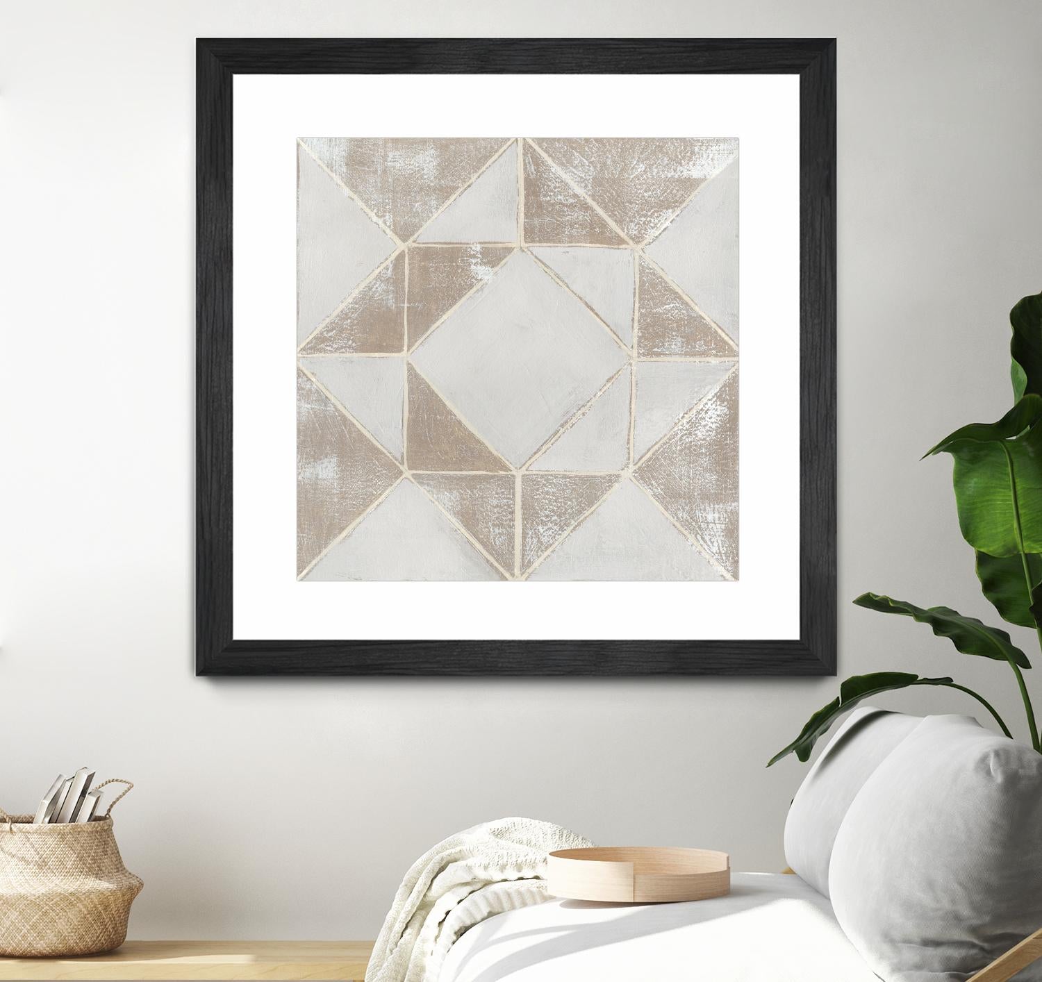 Geometric Veil I by Grace Popp on GIANT ART - abstract