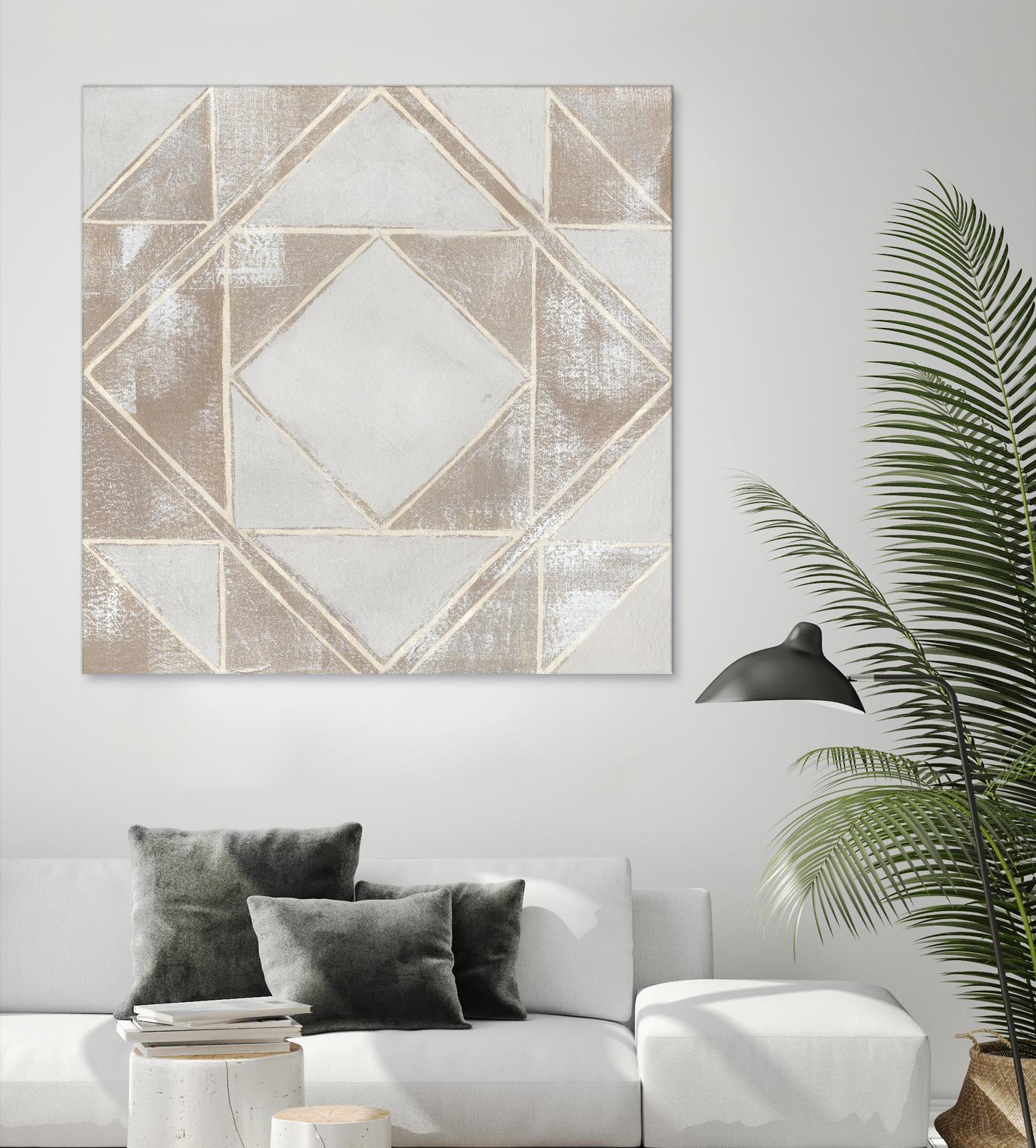 Geometric Veil II by Grace Popp on GIANT ART - abstract