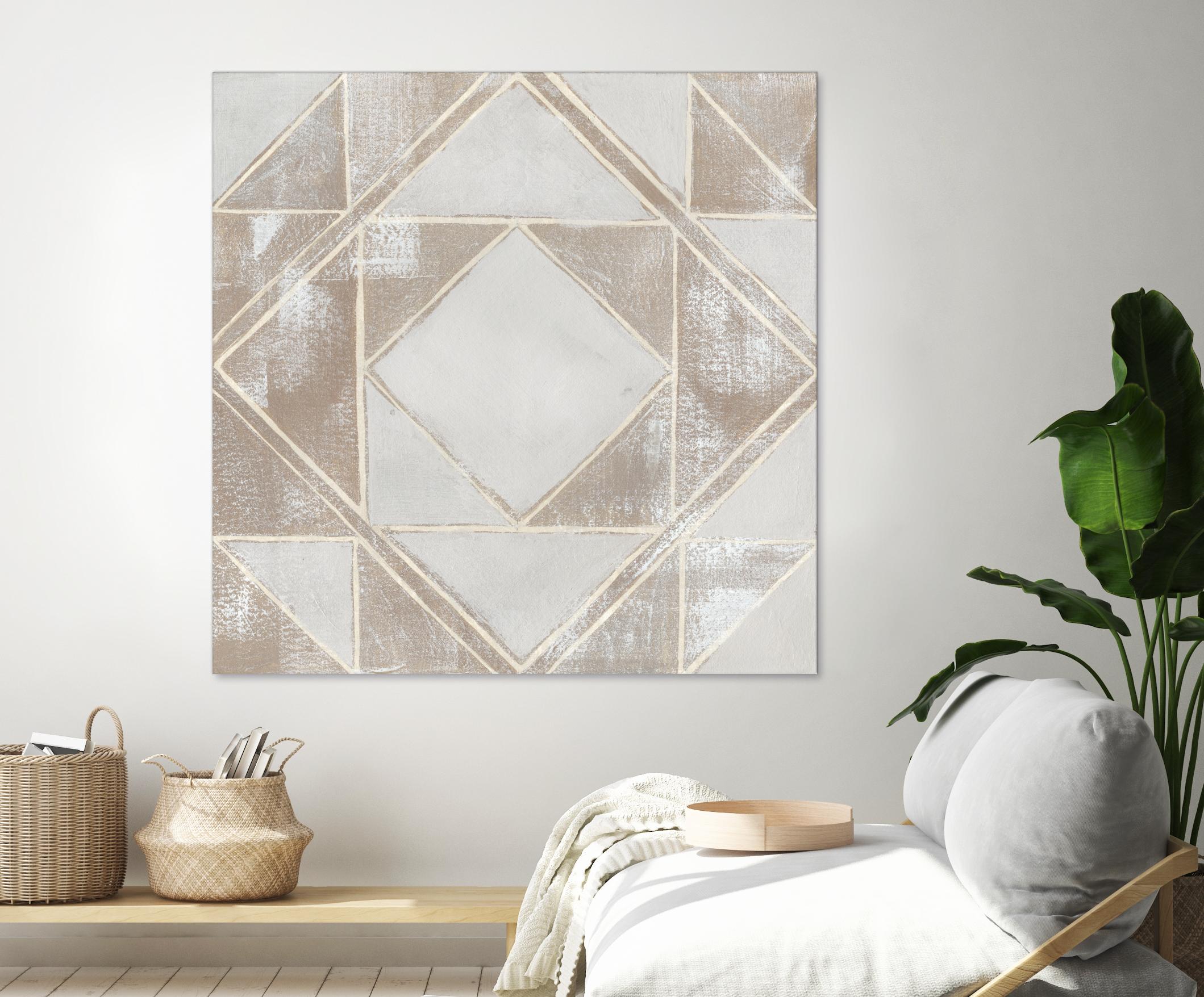 Geometric Veil II by Grace Popp on GIANT ART - abstract