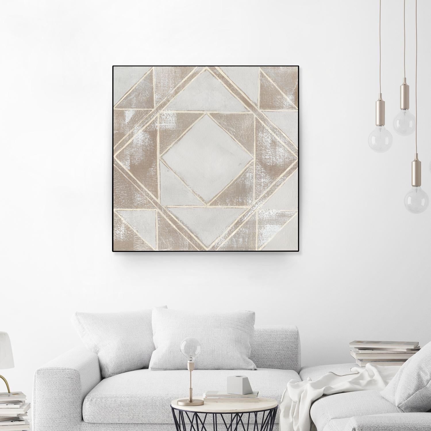 Geometric Veil II by Grace Popp on GIANT ART - abstract