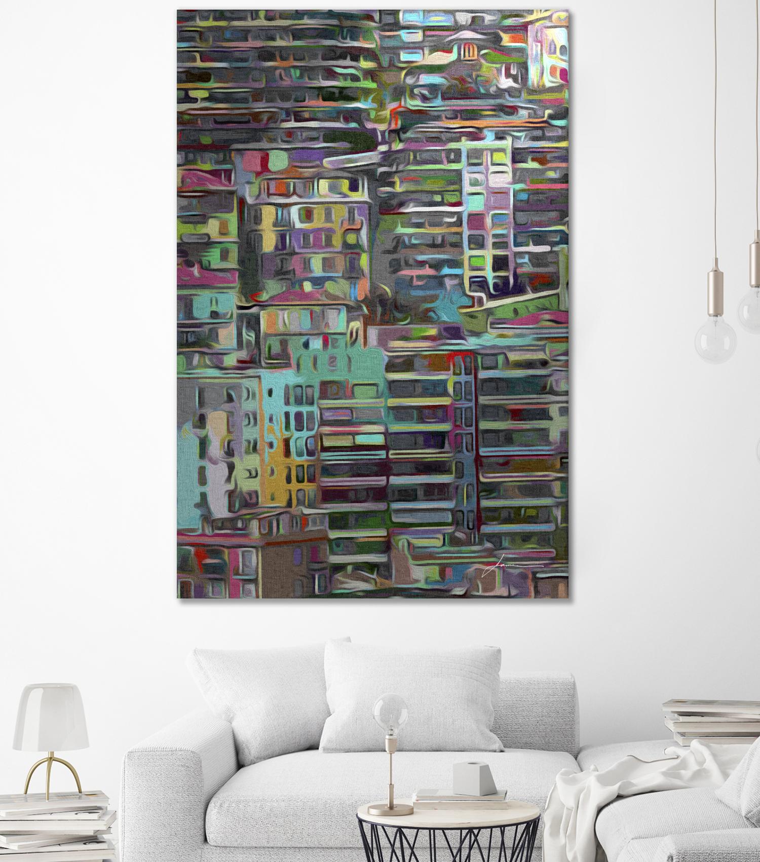 Stack II by James Burghardt on GIANT ART - abstract