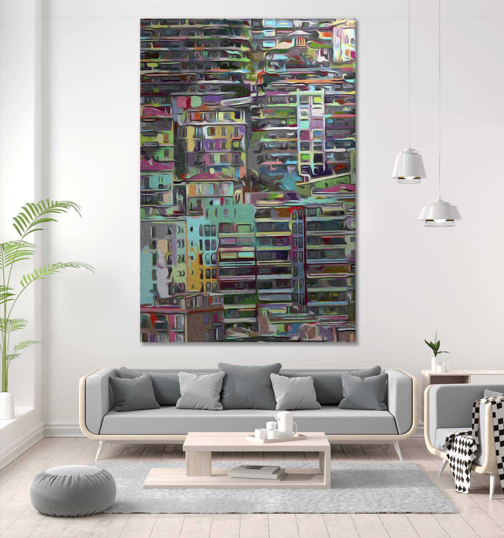 Stack II by James Burghardt on GIANT ART - abstract