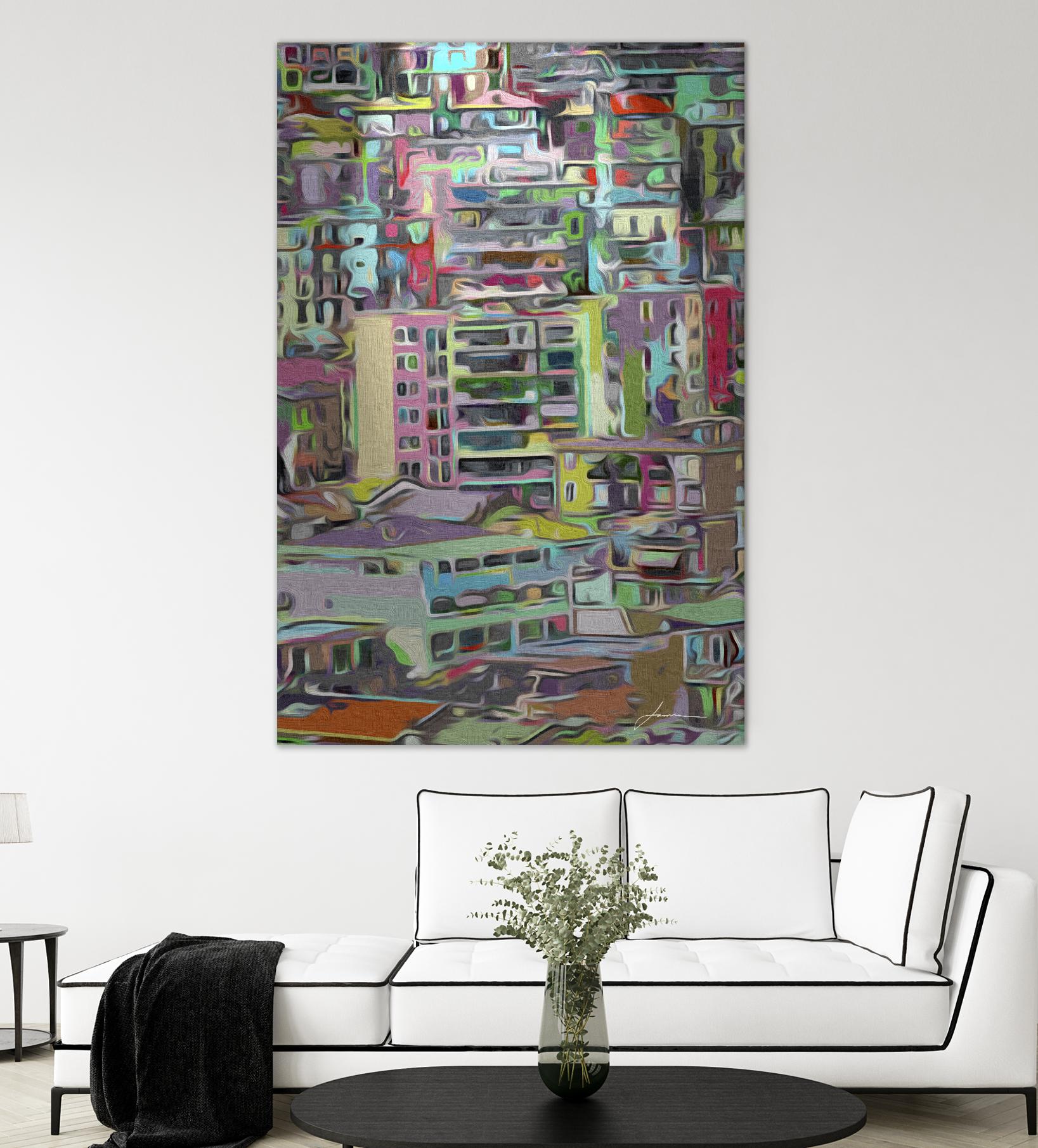 Stack III by James Burghardt on GIANT ART - abstract
