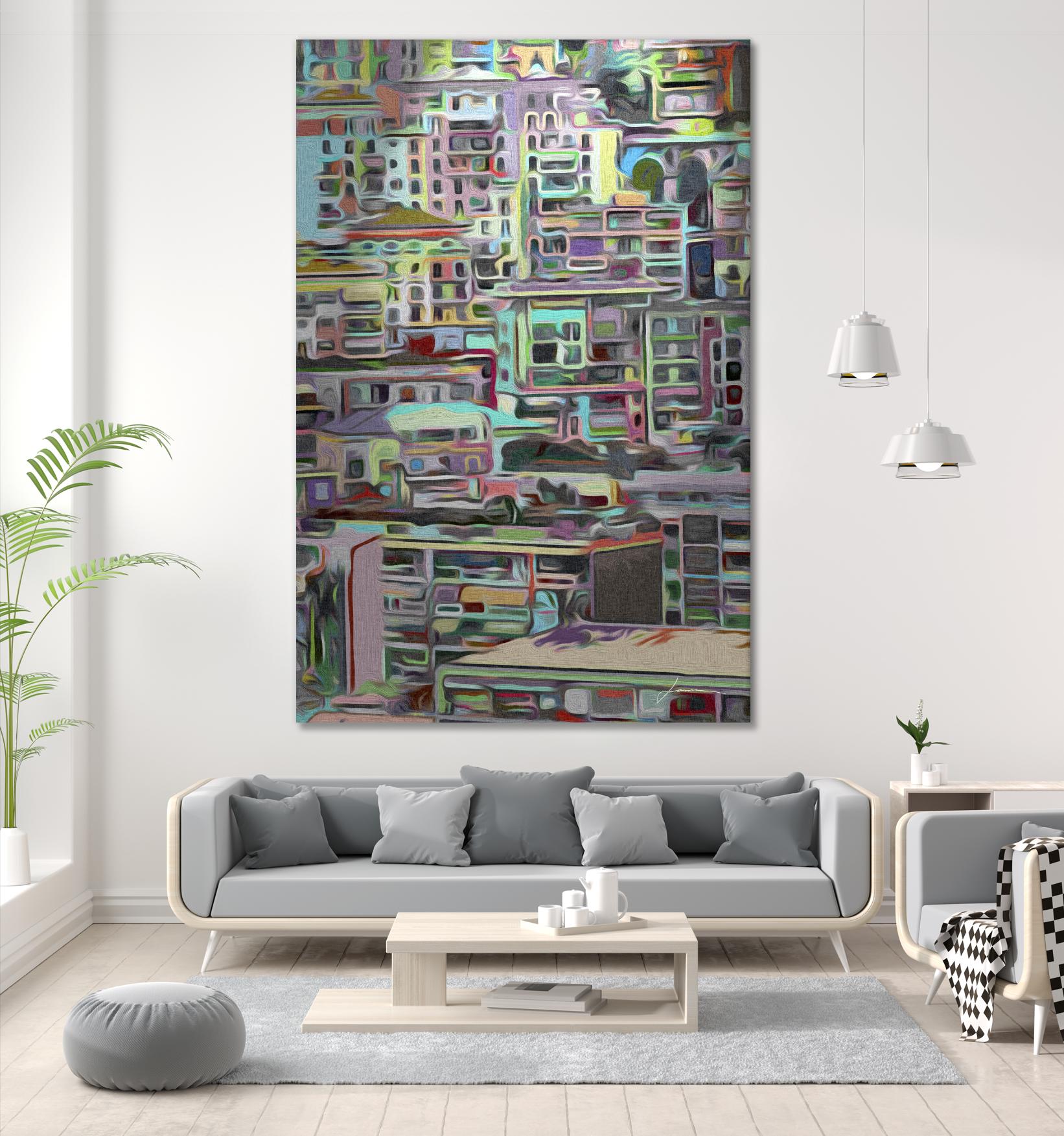 Stack IV by James Burghardt on GIANT ART - abstract