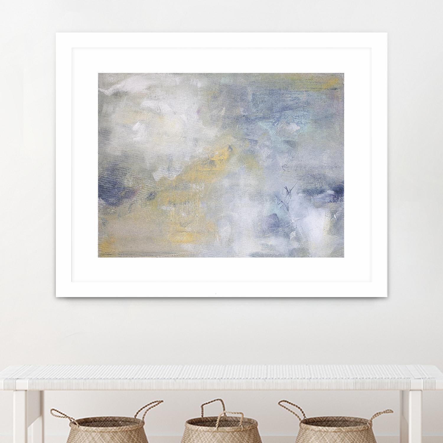 Windswept II by Julia Contacessi on GIANT ART - blue abstract