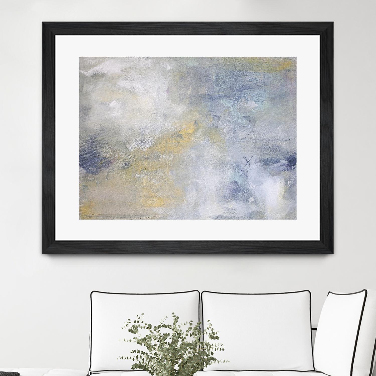 Windswept II by Julia Contacessi on GIANT ART - blue abstract