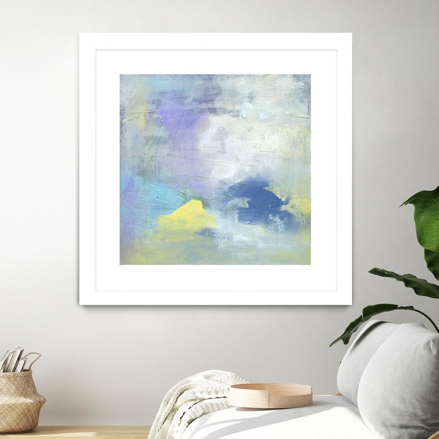 Zest & Jam I by Julia Contacessi on GIANT ART - blue abstract