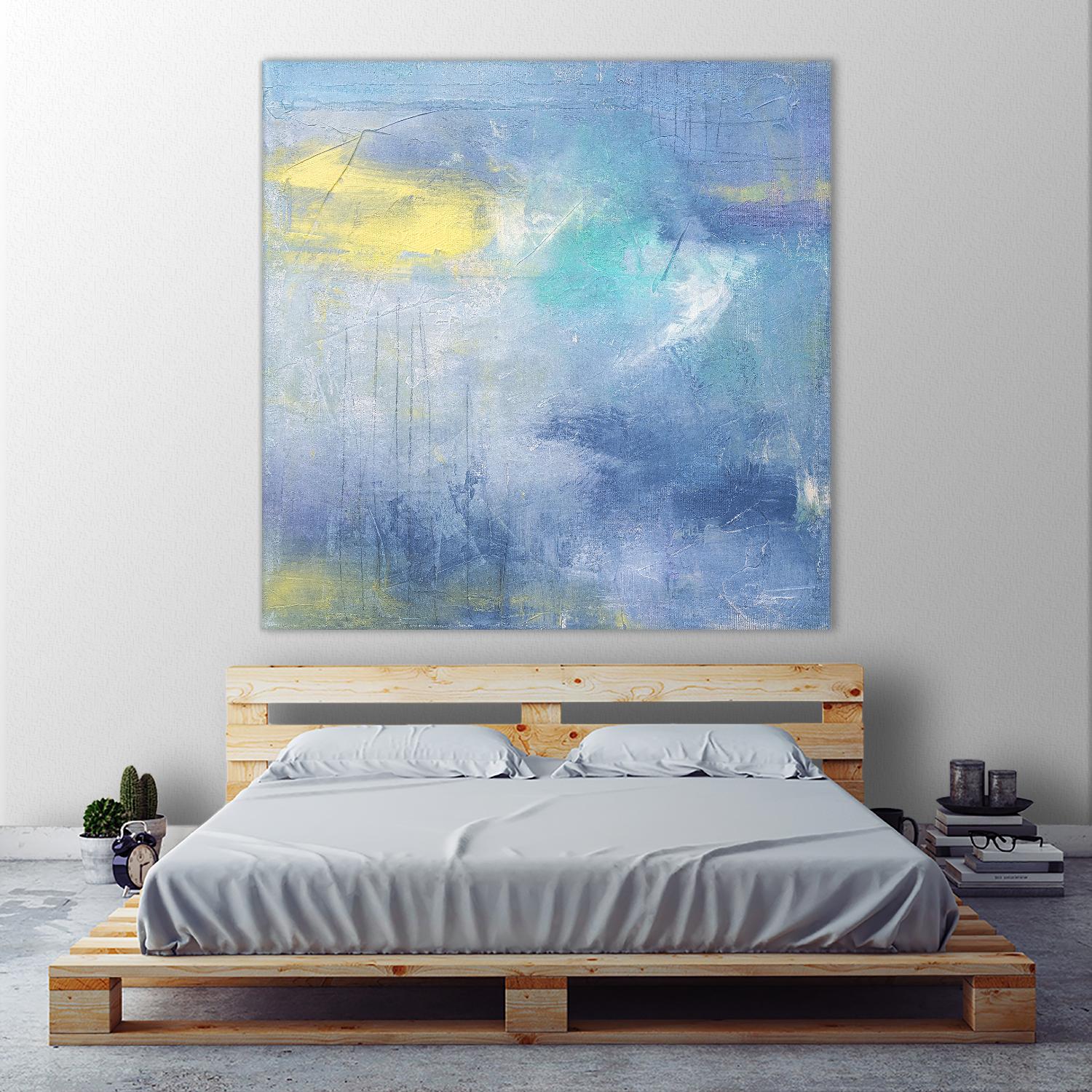 Zest & Jam II by Julia Contacessi on GIANT ART - blue abstract