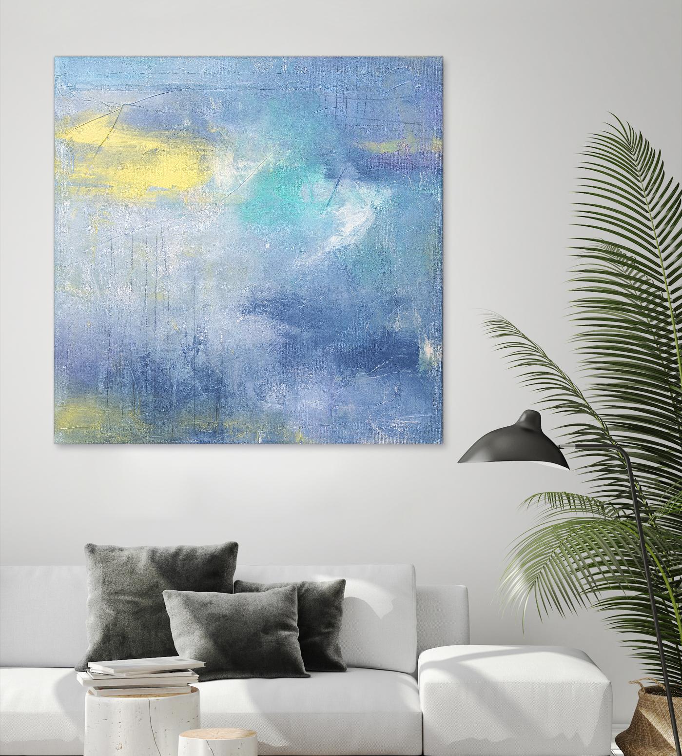 Zest & Jam II by Julia Contacessi on GIANT ART - blue abstract