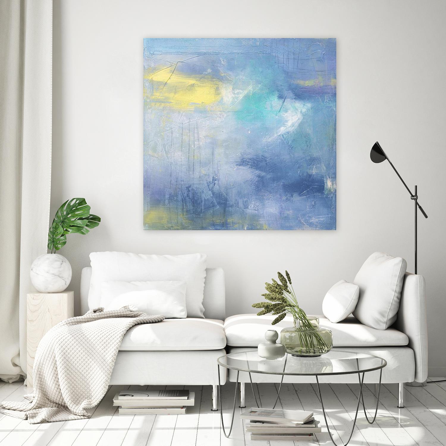 Zest & Jam II by Julia Contacessi on GIANT ART - blue abstract