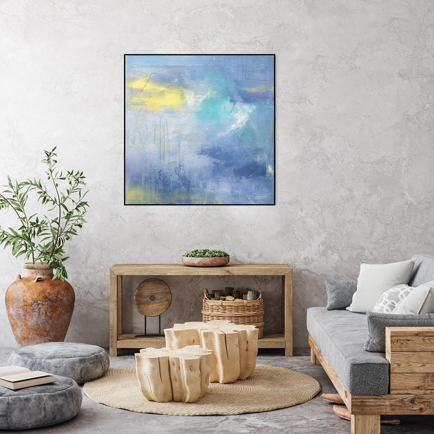 Zest & Jam II by Julia Contacessi on GIANT ART - blue abstract