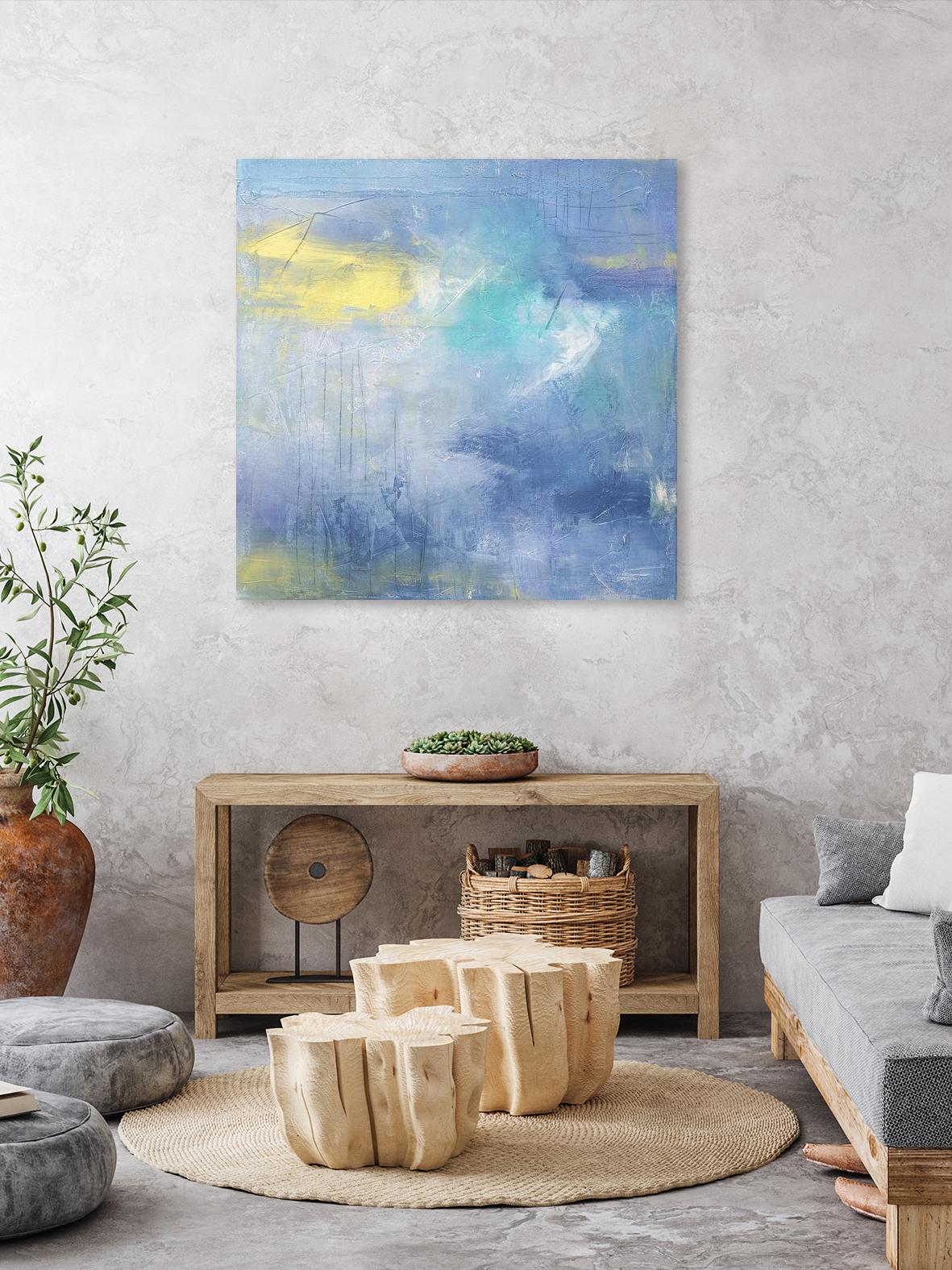 Zest & Jam II by Julia Contacessi on GIANT ART - blue abstract