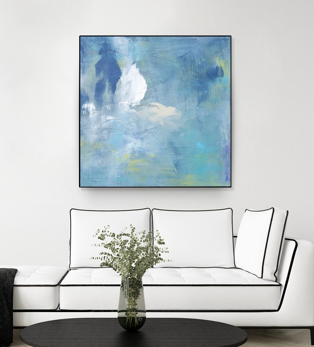 Zest & Jam III by Julia Contacessi on GIANT ART - blue abstract