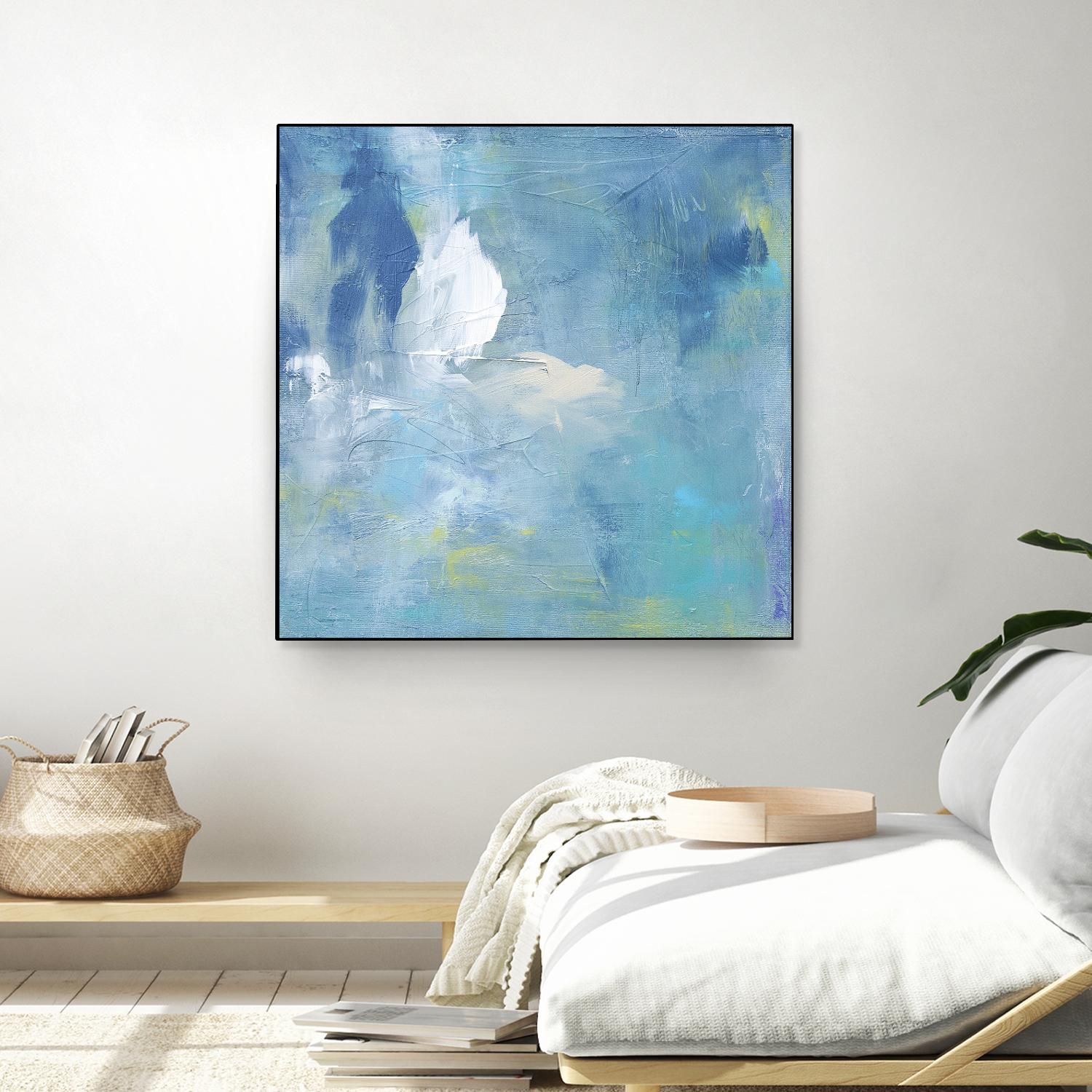 Zest & Jam III by Julia Contacessi on GIANT ART - blue abstract