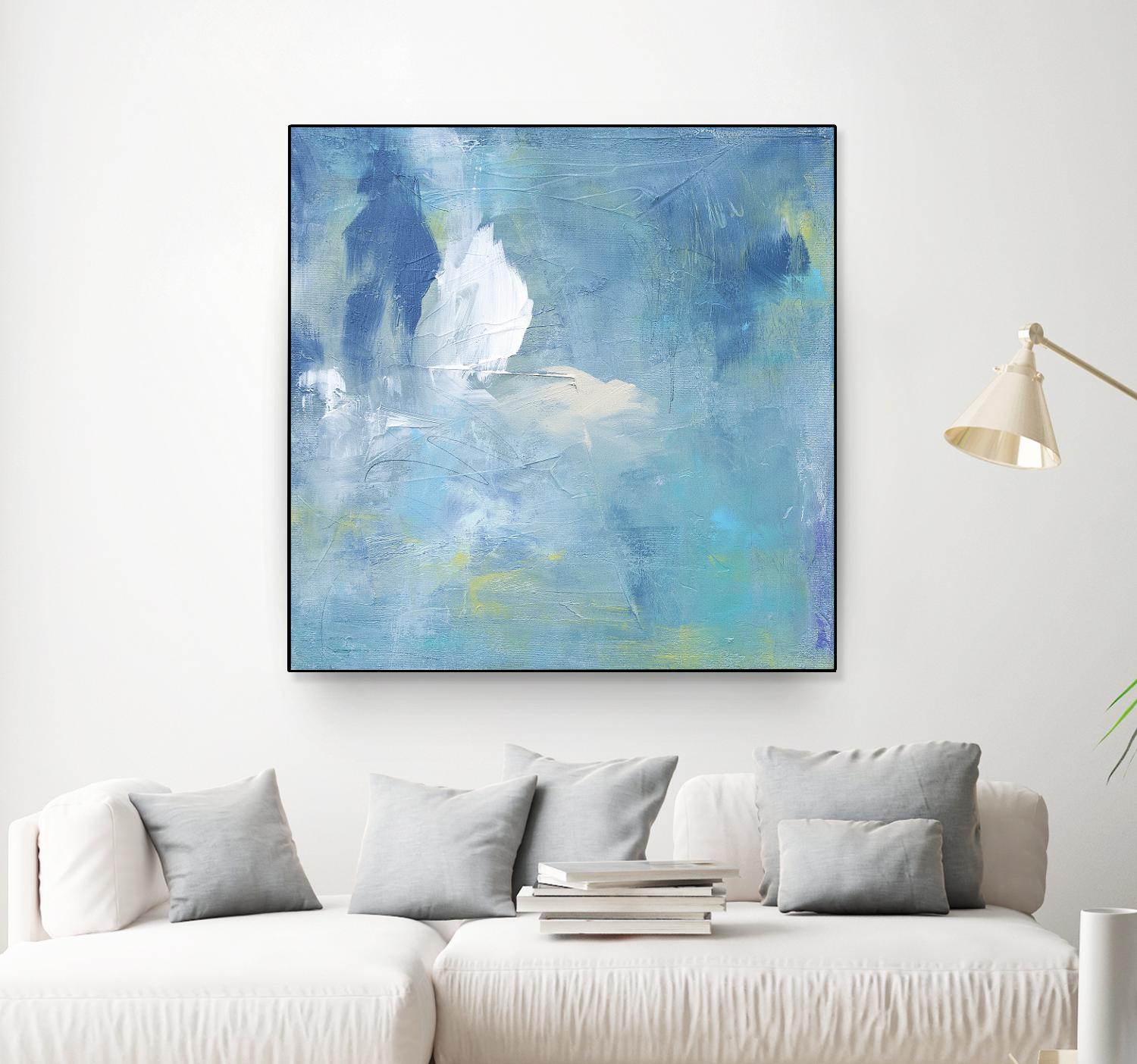 Zest & Jam III by Julia Contacessi on GIANT ART - blue abstract