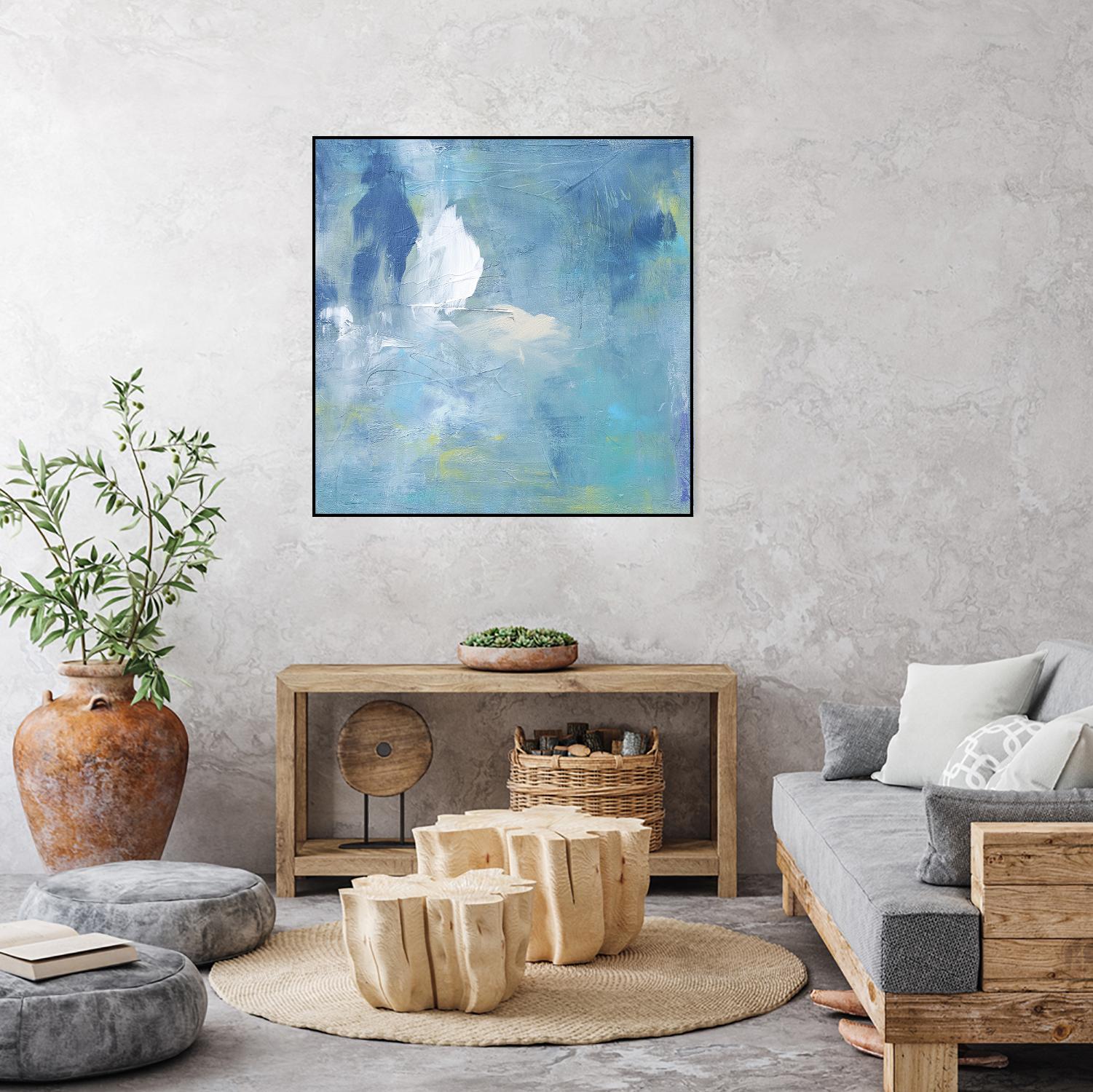 Zest & Jam III by Julia Contacessi on GIANT ART - blue abstract