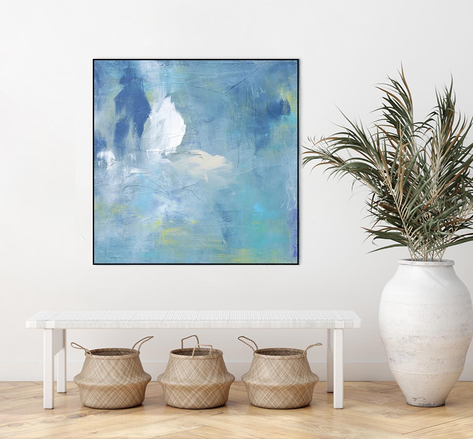 Zest & Jam III by Julia Contacessi on GIANT ART - blue abstract