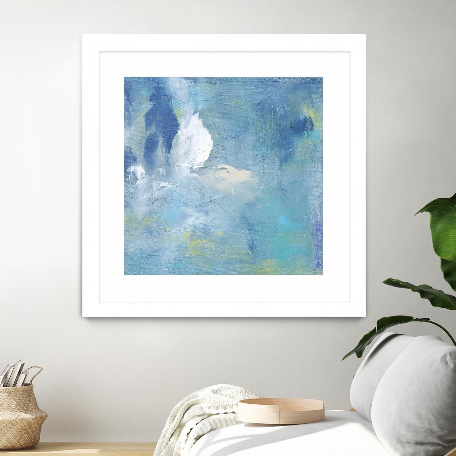 Zest & Jam III by Julia Contacessi on GIANT ART - blue abstract