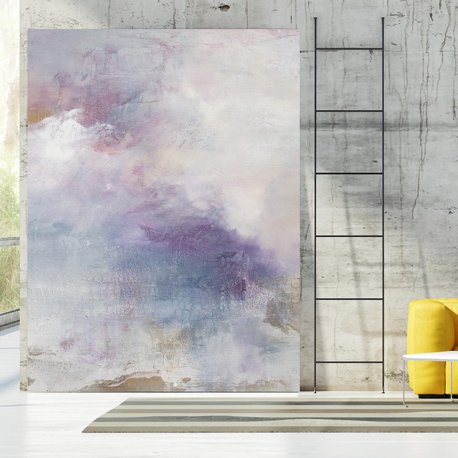 Escaping Light I by Julia Contacessi on GIANT ART - pink abstract