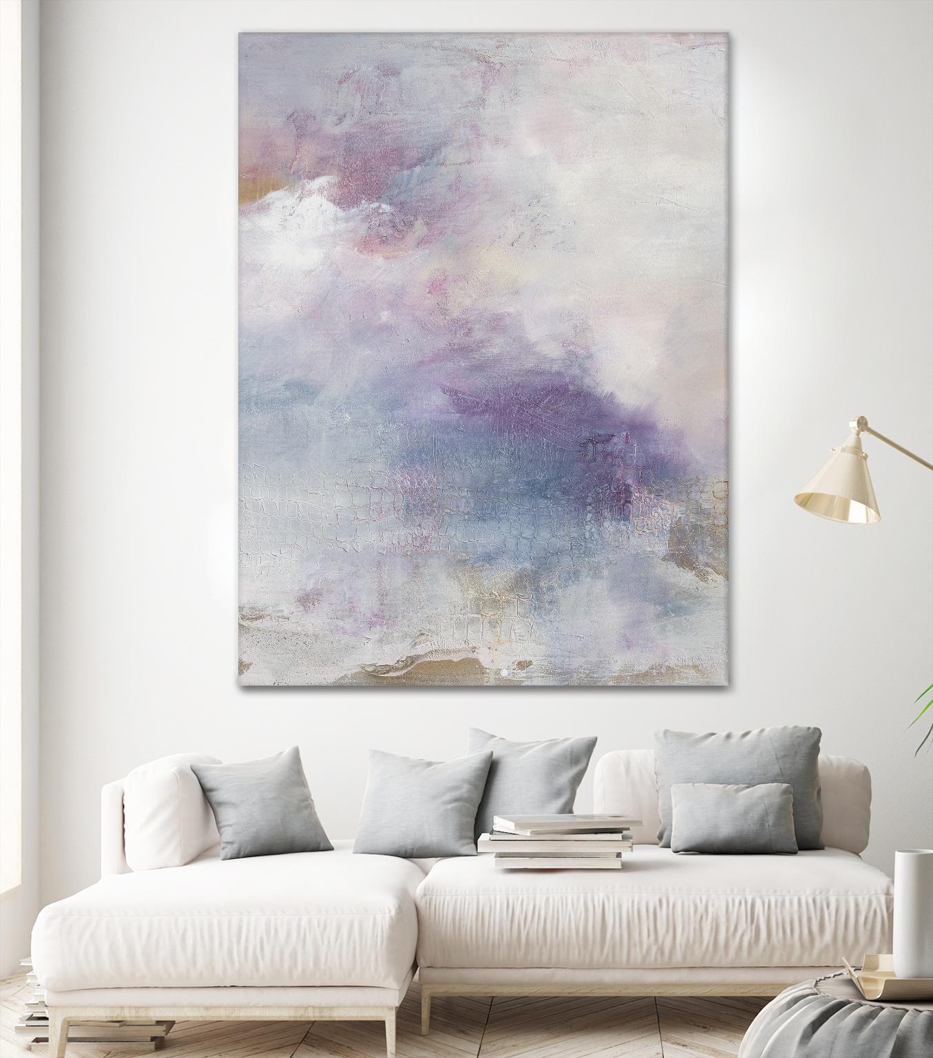 Escaping Light I by Julia Contacessi on GIANT ART - pink abstract