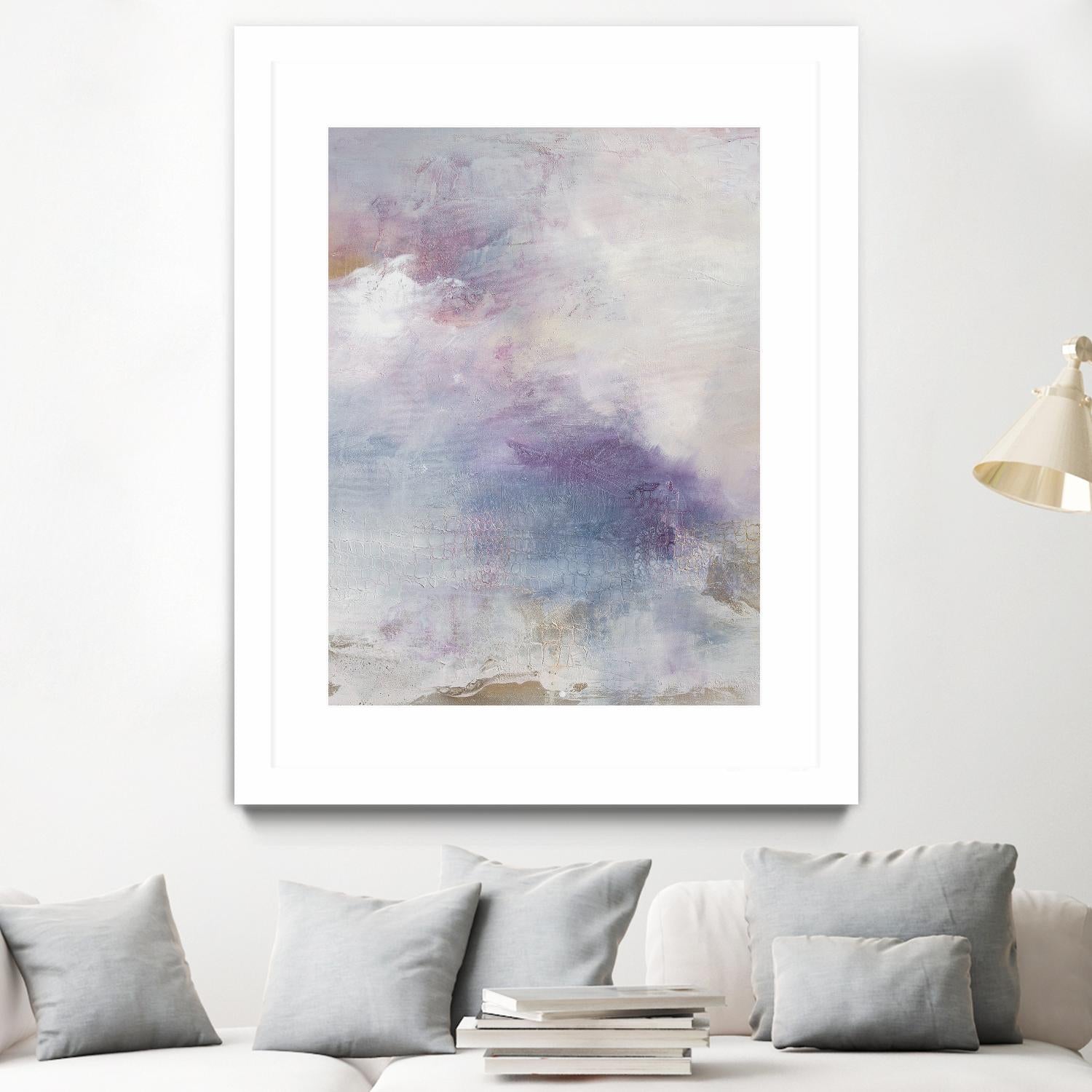 Escaping Light I by Julia Contacessi on GIANT ART - pink abstract