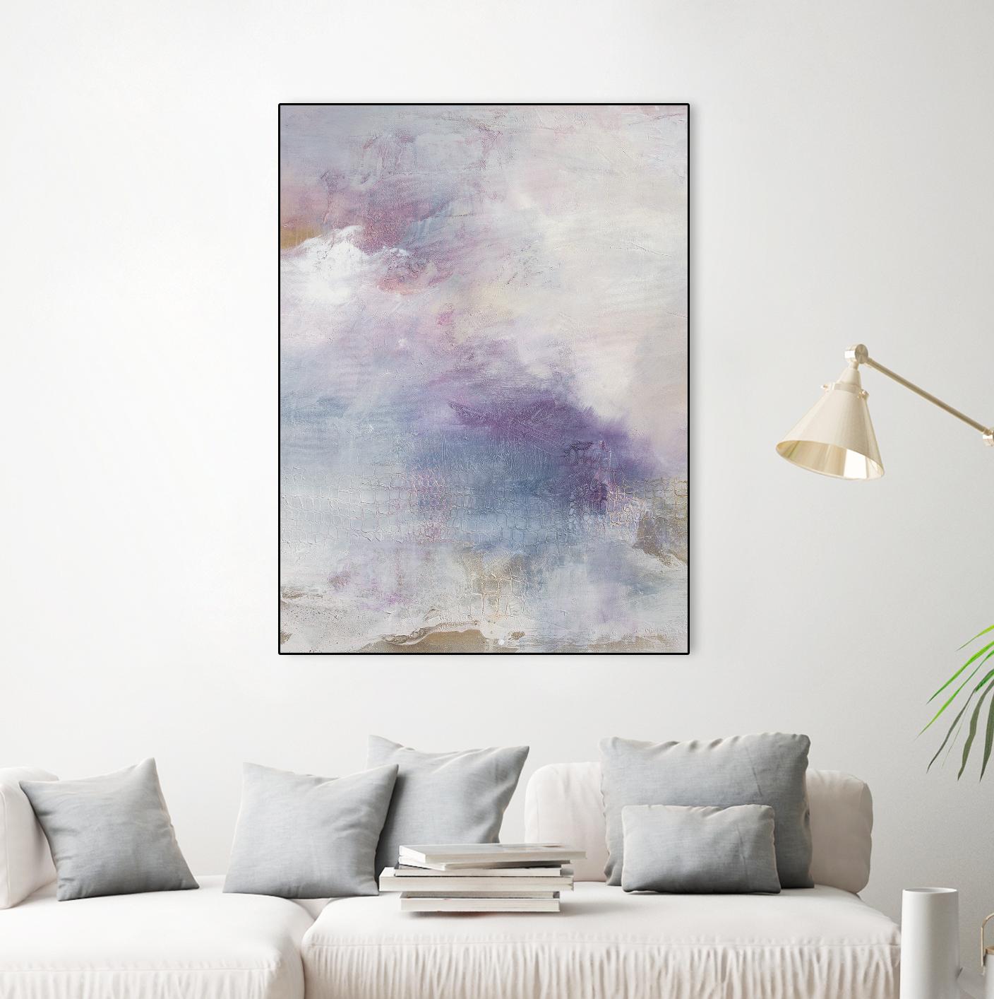 Escaping Light I by Julia Contacessi on GIANT ART - pink abstract