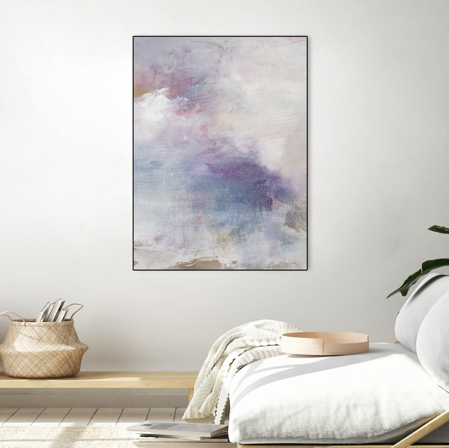 Escaping Light I by Julia Contacessi on GIANT ART - pink abstract