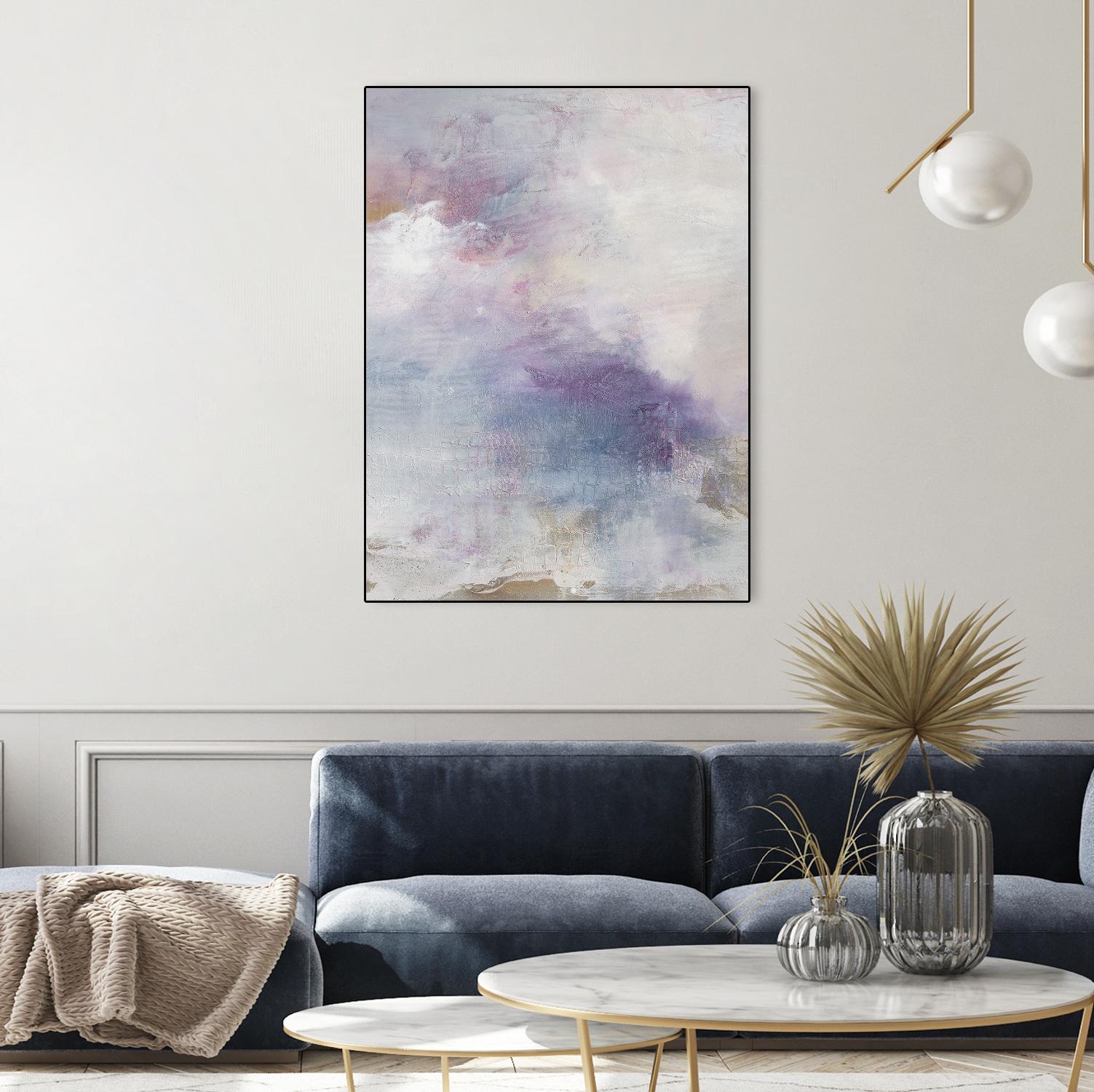 Escaping Light I by Julia Contacessi on GIANT ART - pink abstract