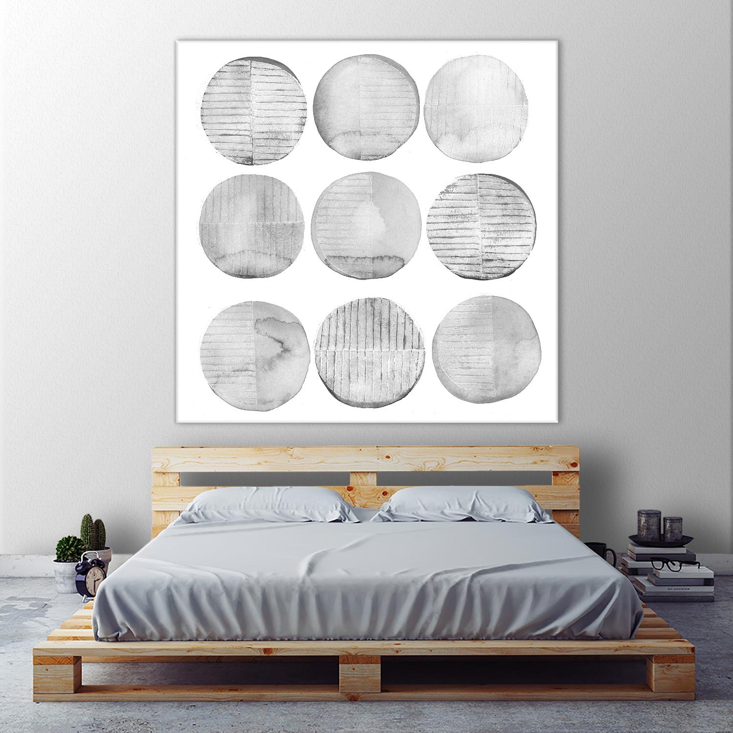 Soft Circles II by Grace Popp on GIANT ART - abstract